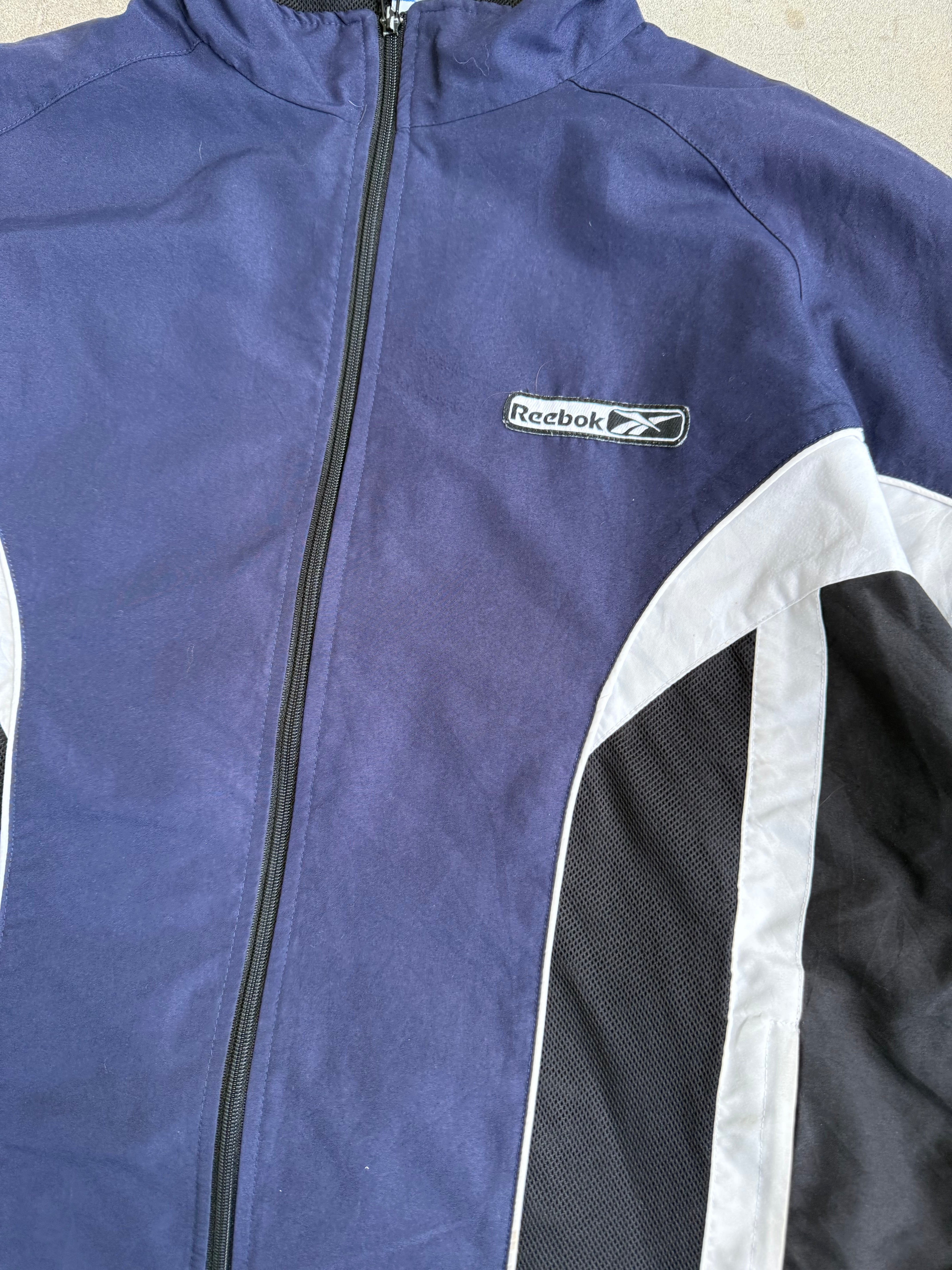 Navy Reebok Spray Jacket - XL