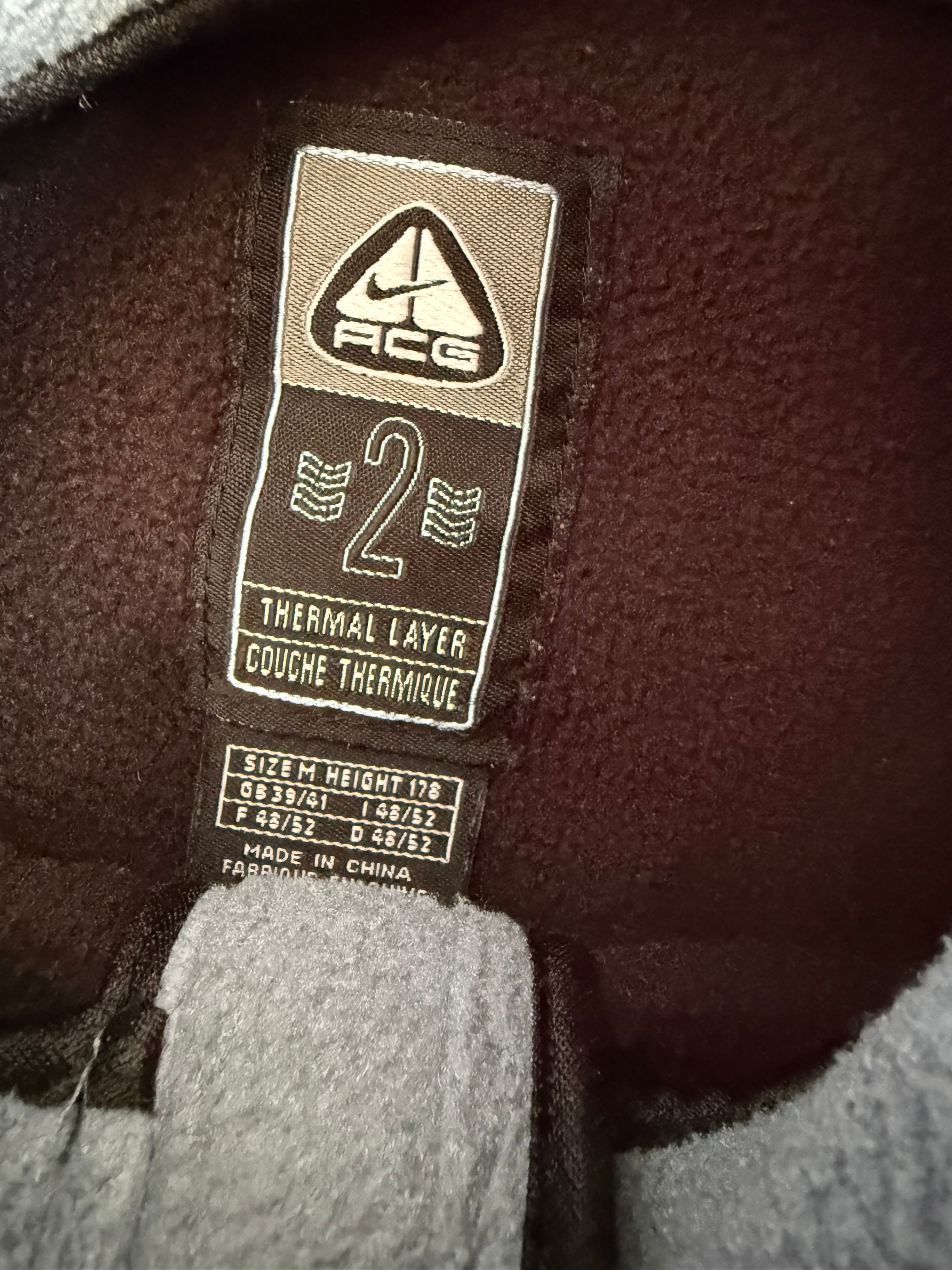 Black ACG Fleece - M