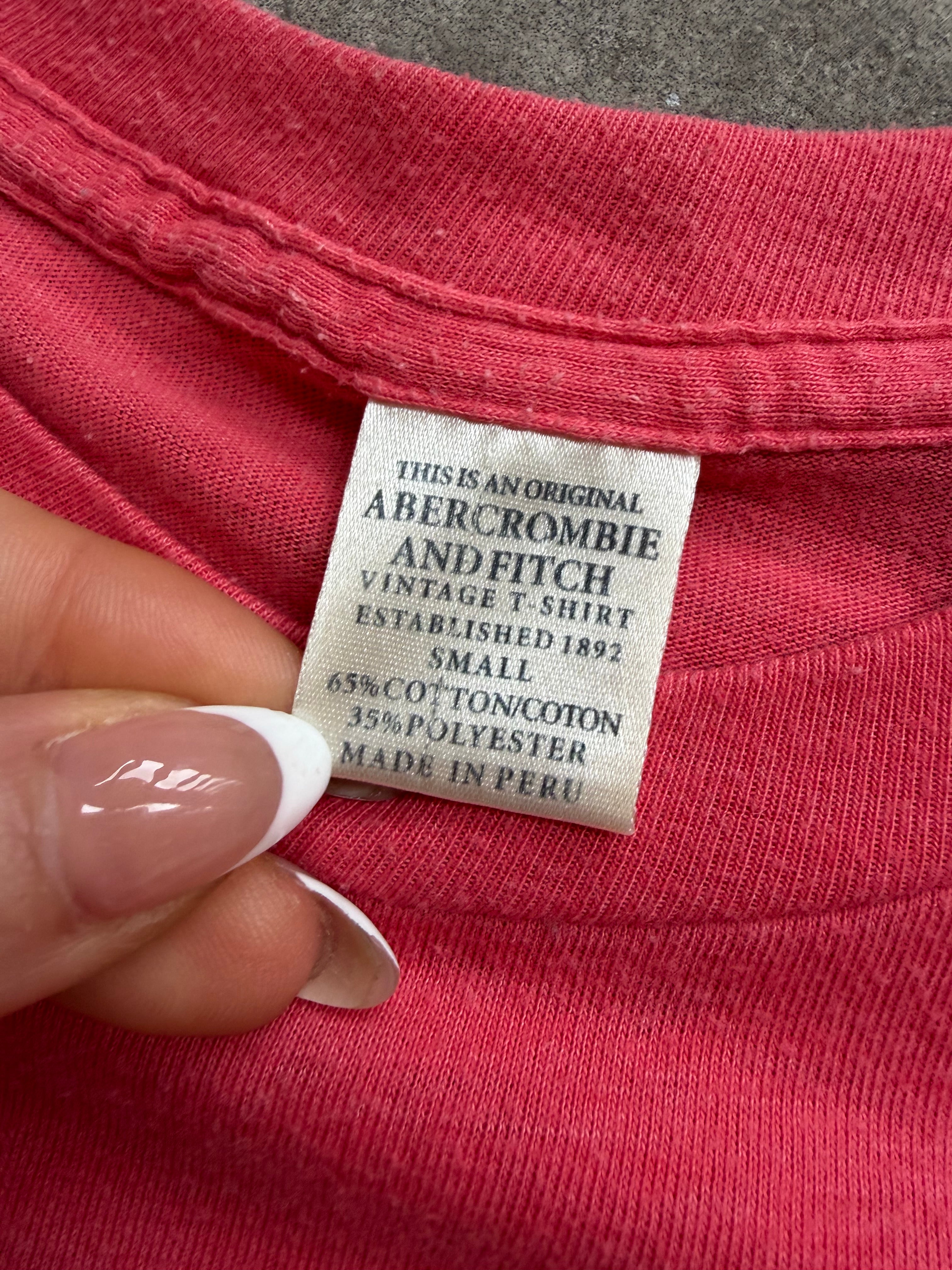Abercrombie Coral Tee - S