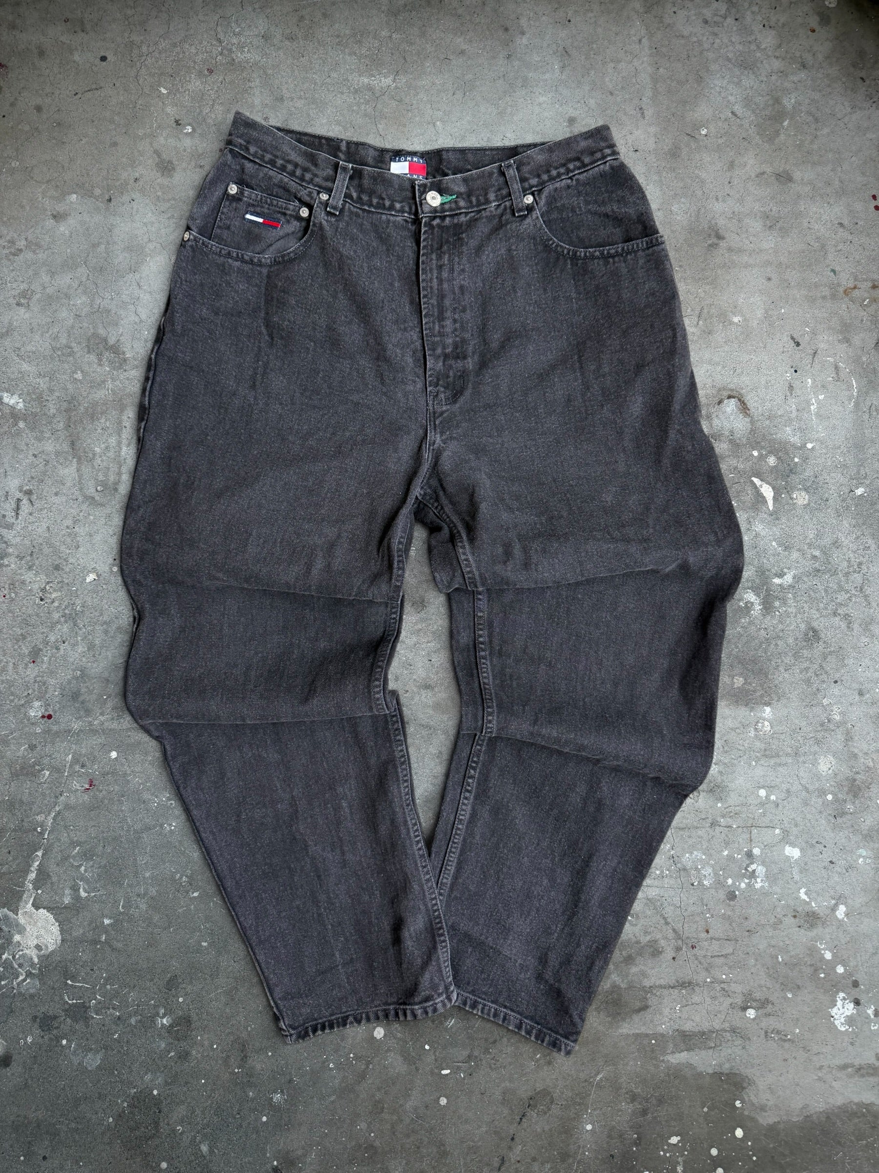 Black Tommy Hilfiger Denim Jeans - 36”