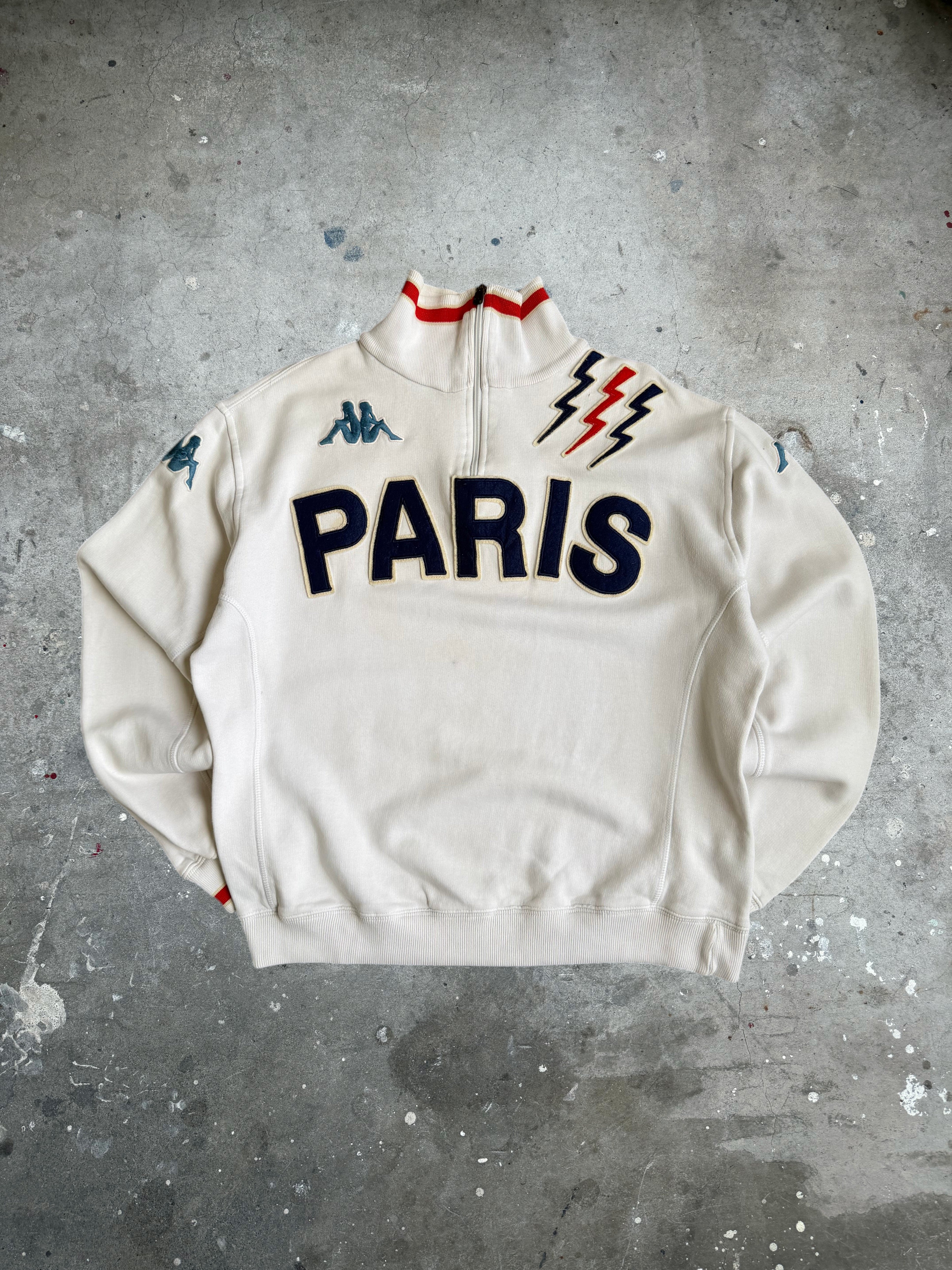 Kappa Paris Quarter Zip Jumper - M