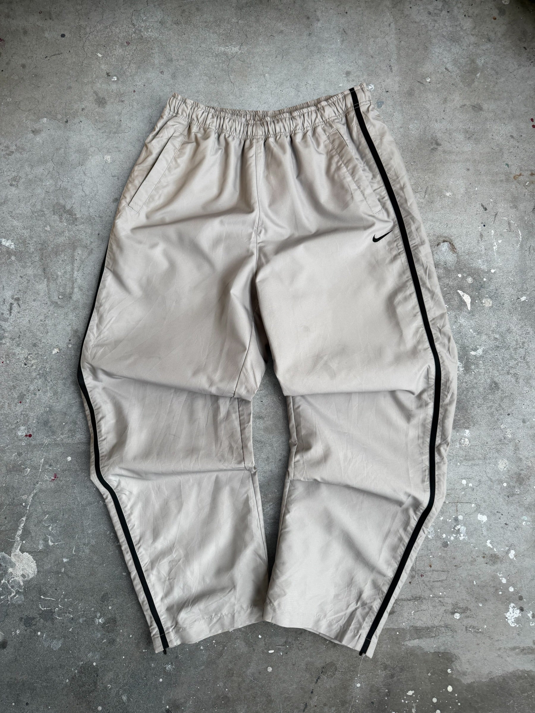 Grey Nike Trackpants - M