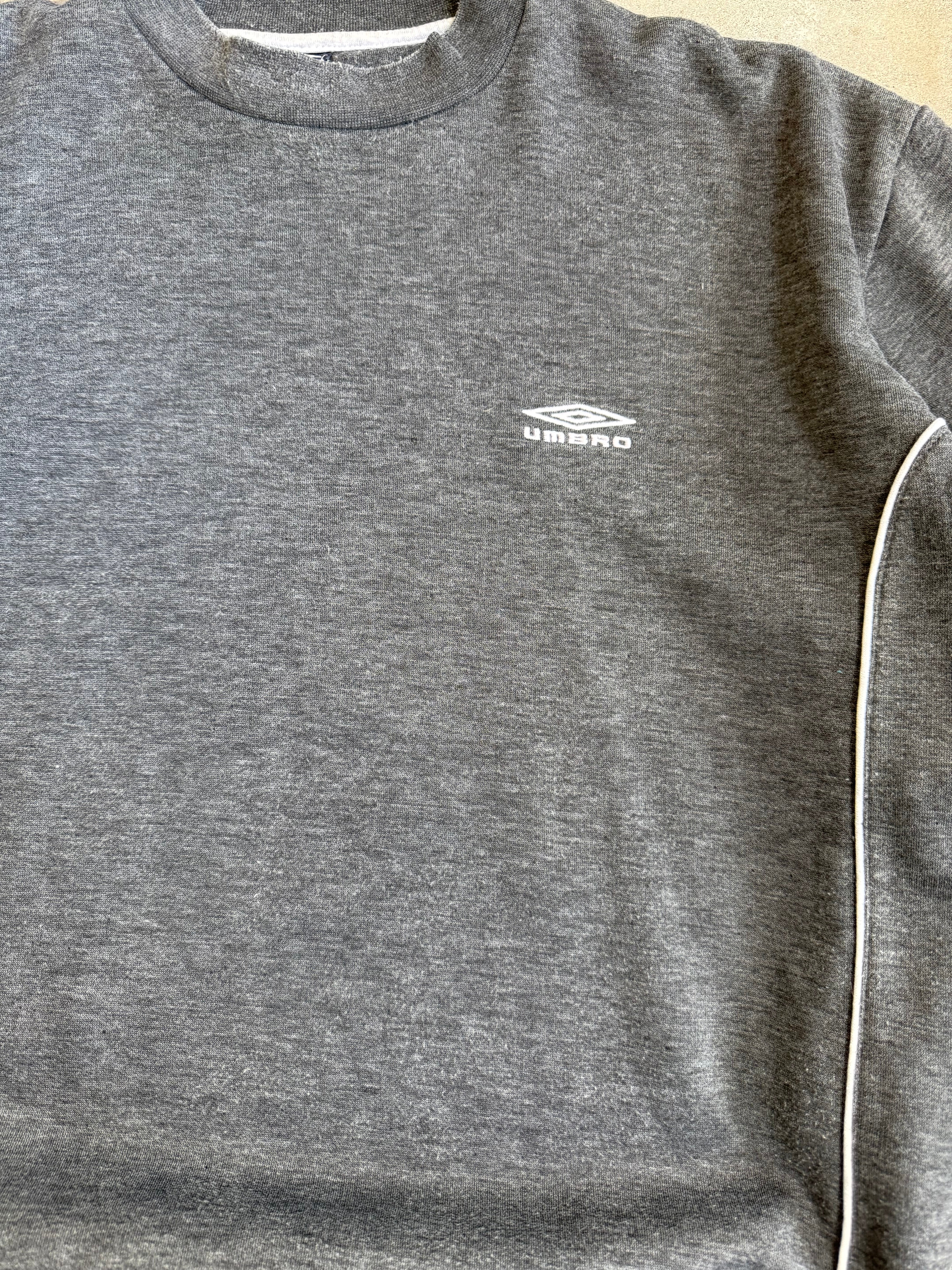 Dark Grey Umbro Jumper - XL