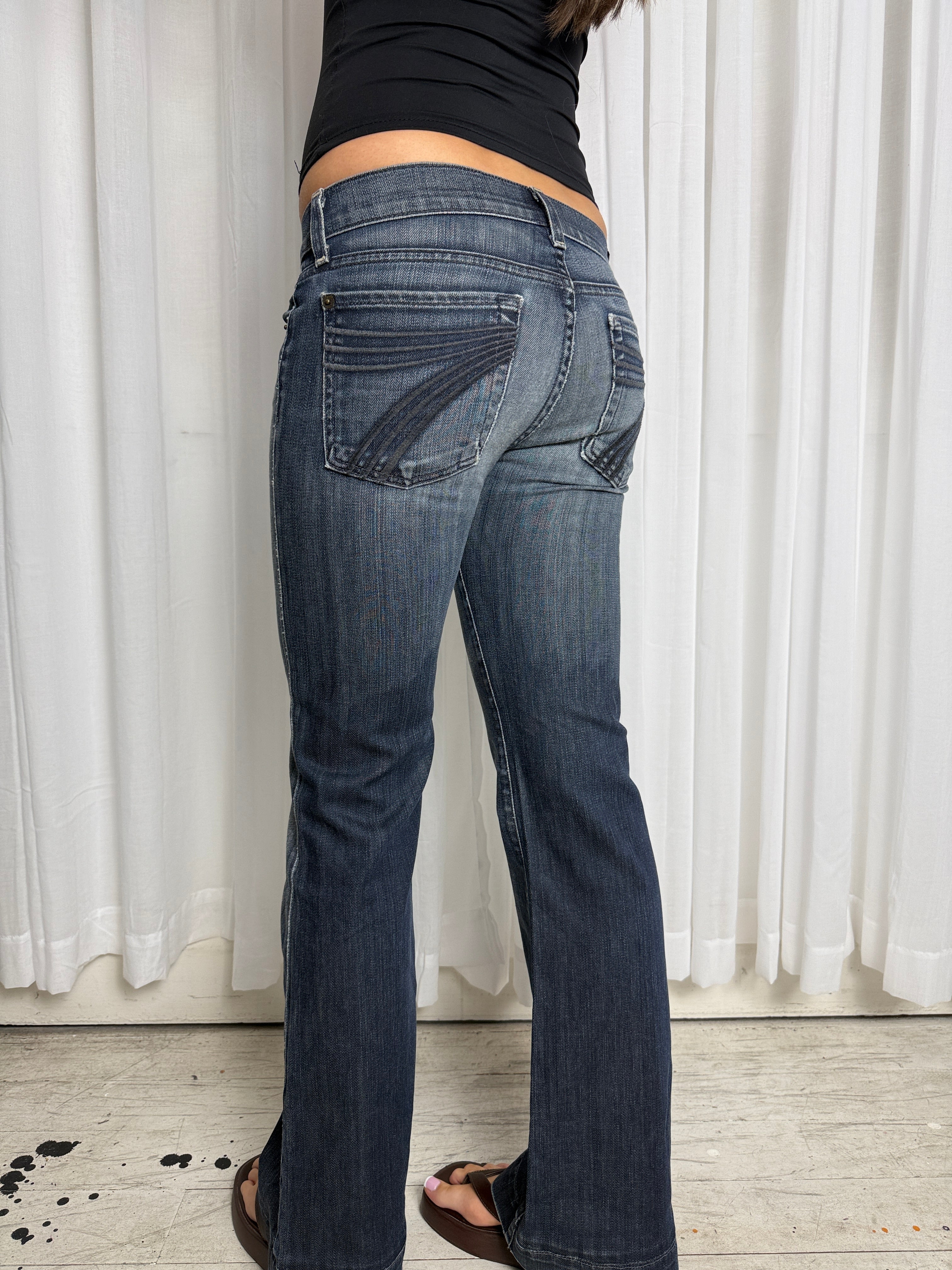 7 For All Mankind Low Rise Jeans - 27”