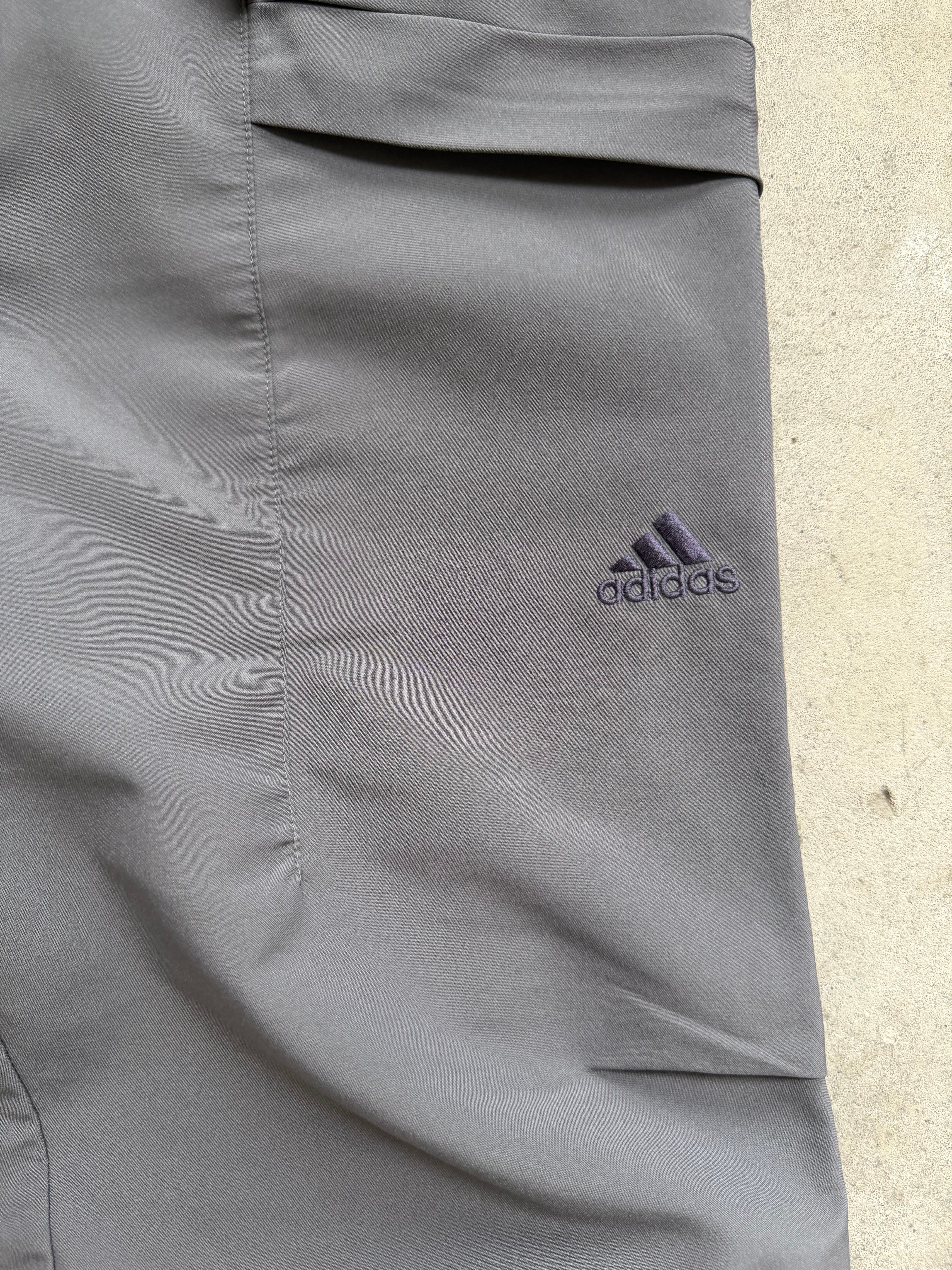 Grey Cargo Adidas Capri - S