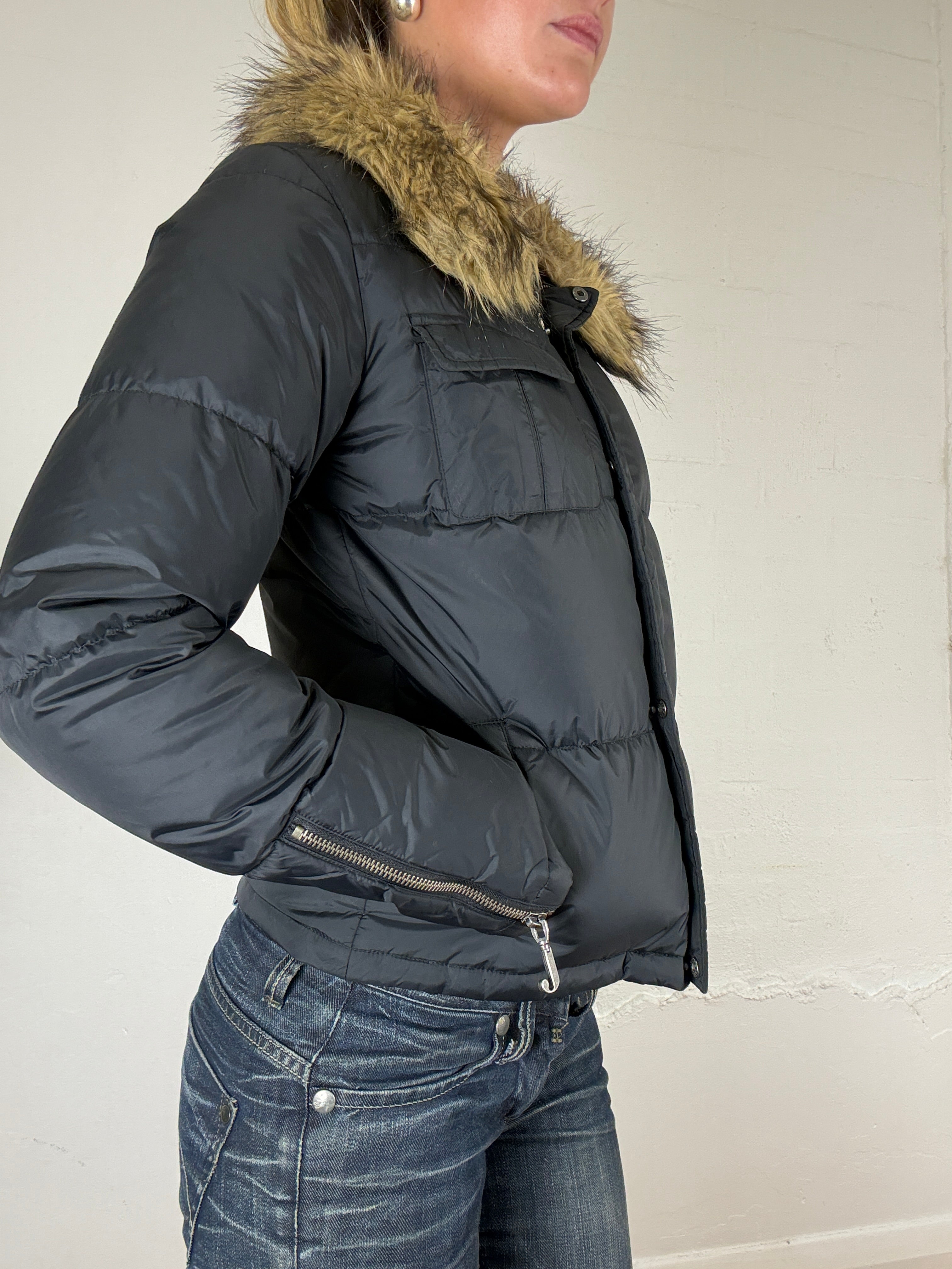 Juicy Jacket with Fur - XS