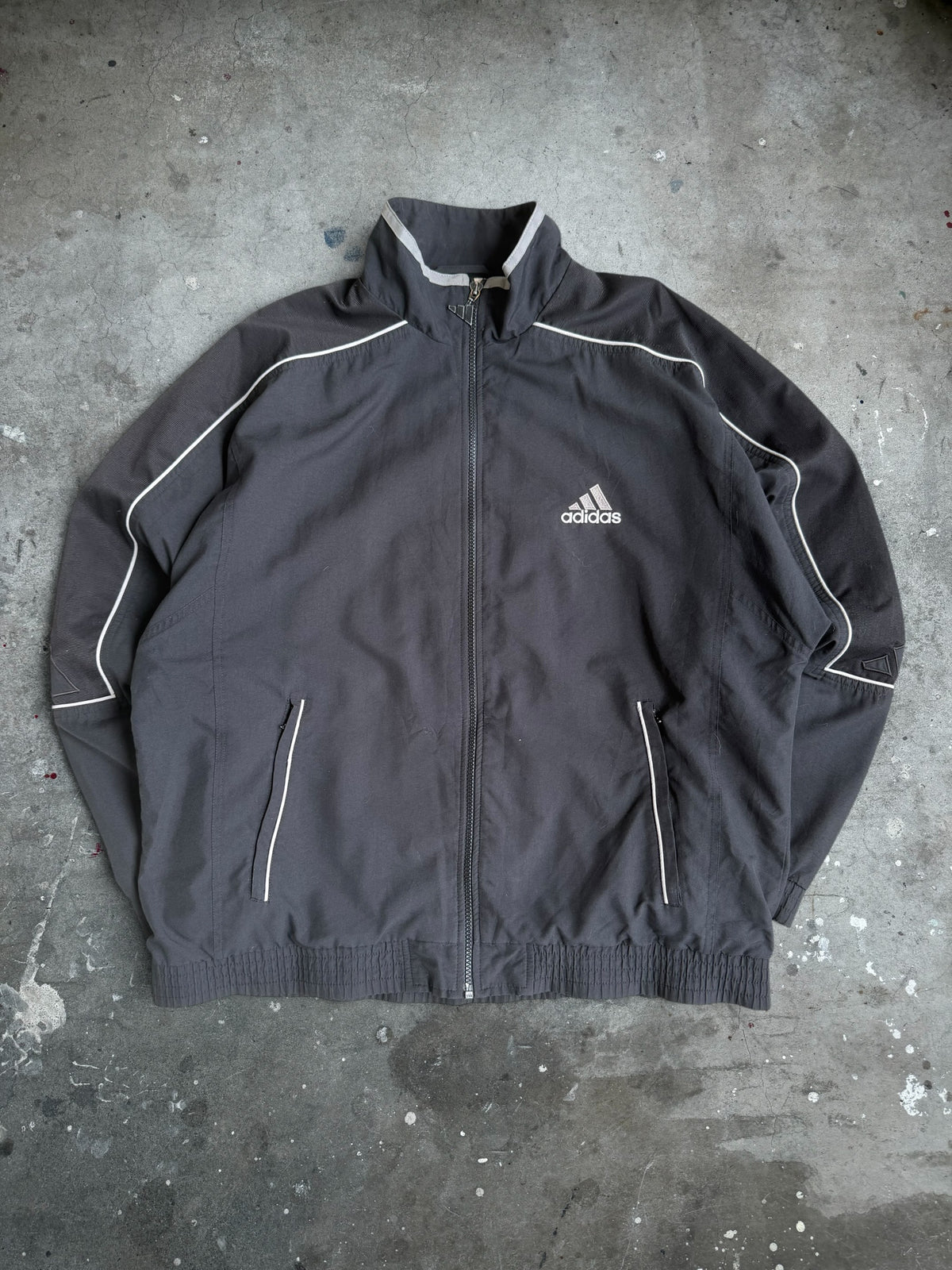 Black Adidas Spray Jacket - M