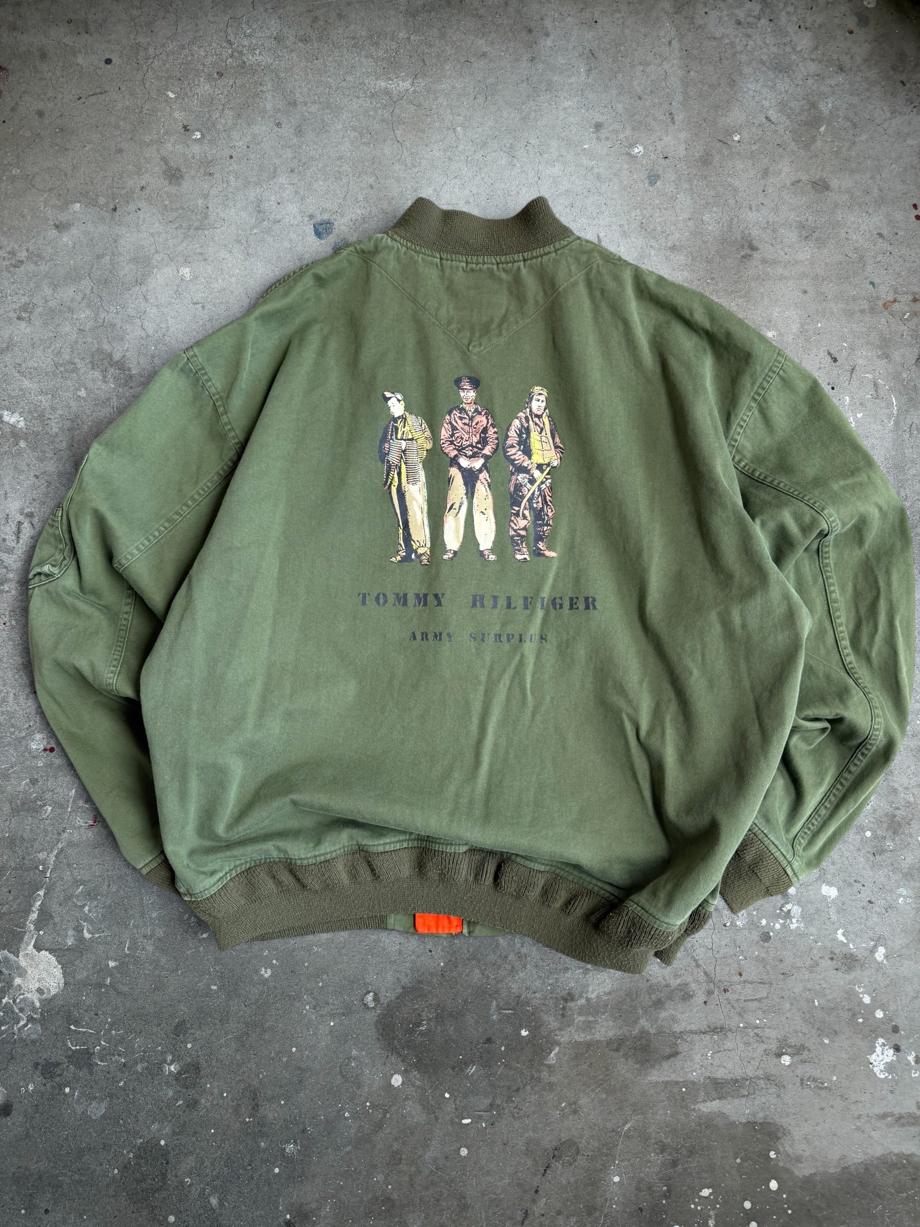 Vintage Tommy Bomber Jacket - L