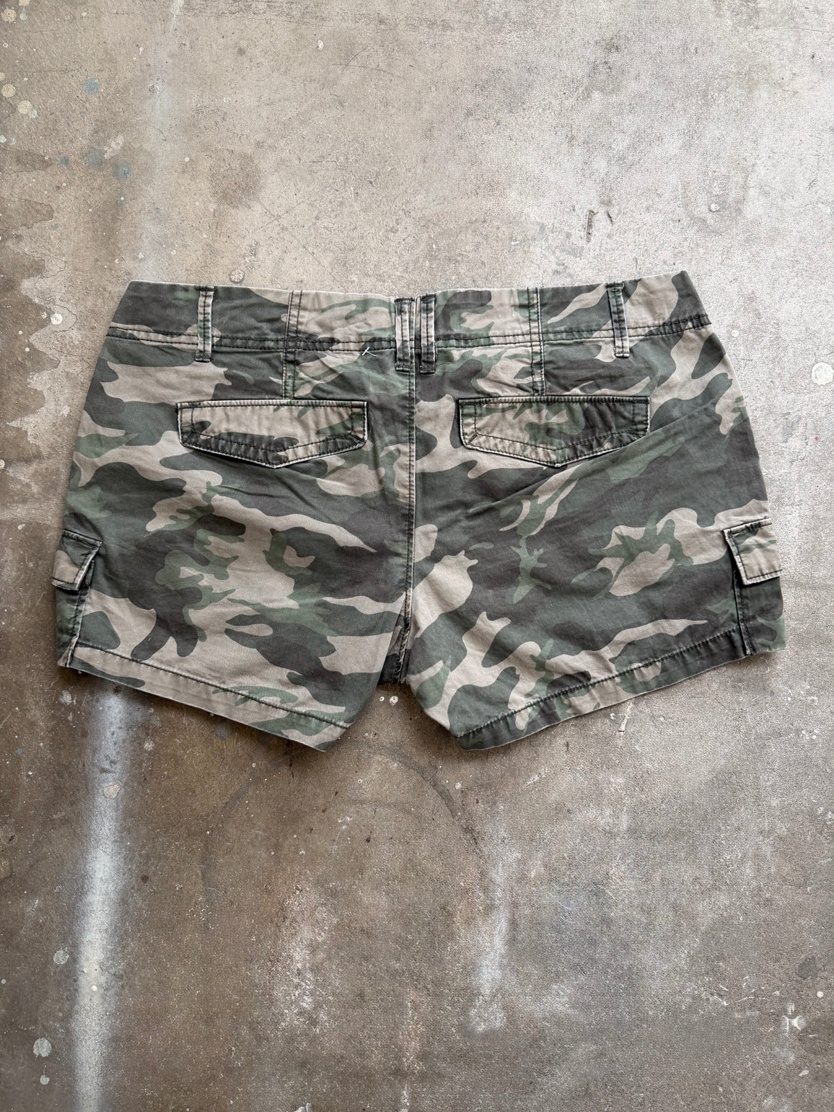 Camo Low Rise Shorts