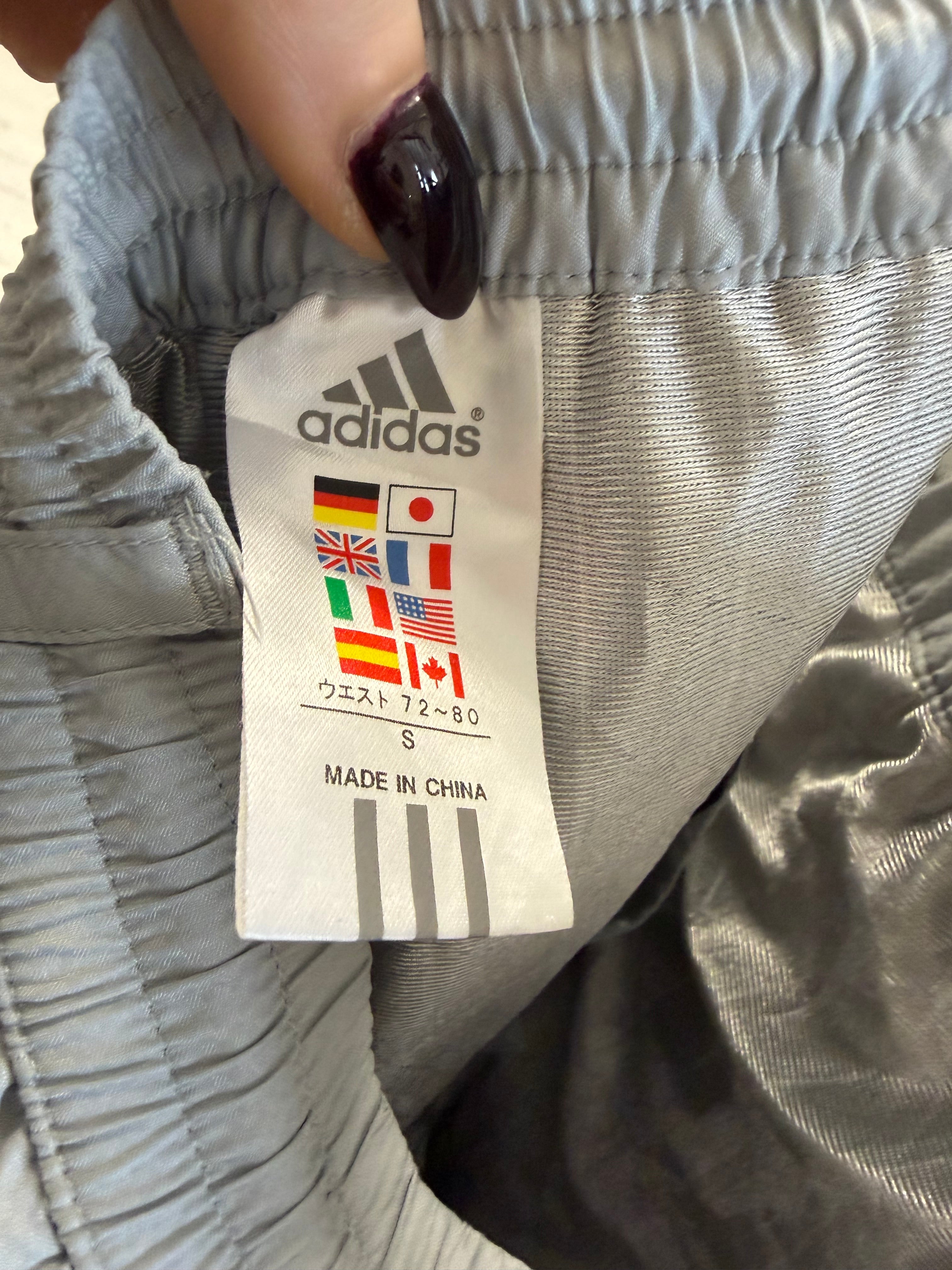 Grey Adidas Trackpants - S