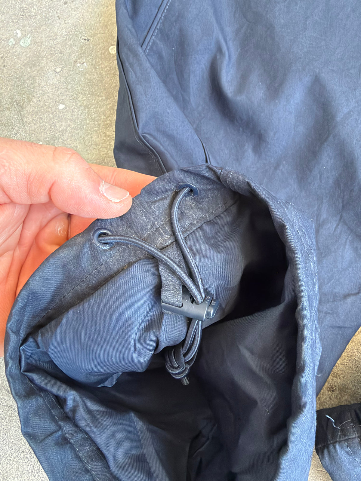 Navy Nike Trackpants - M