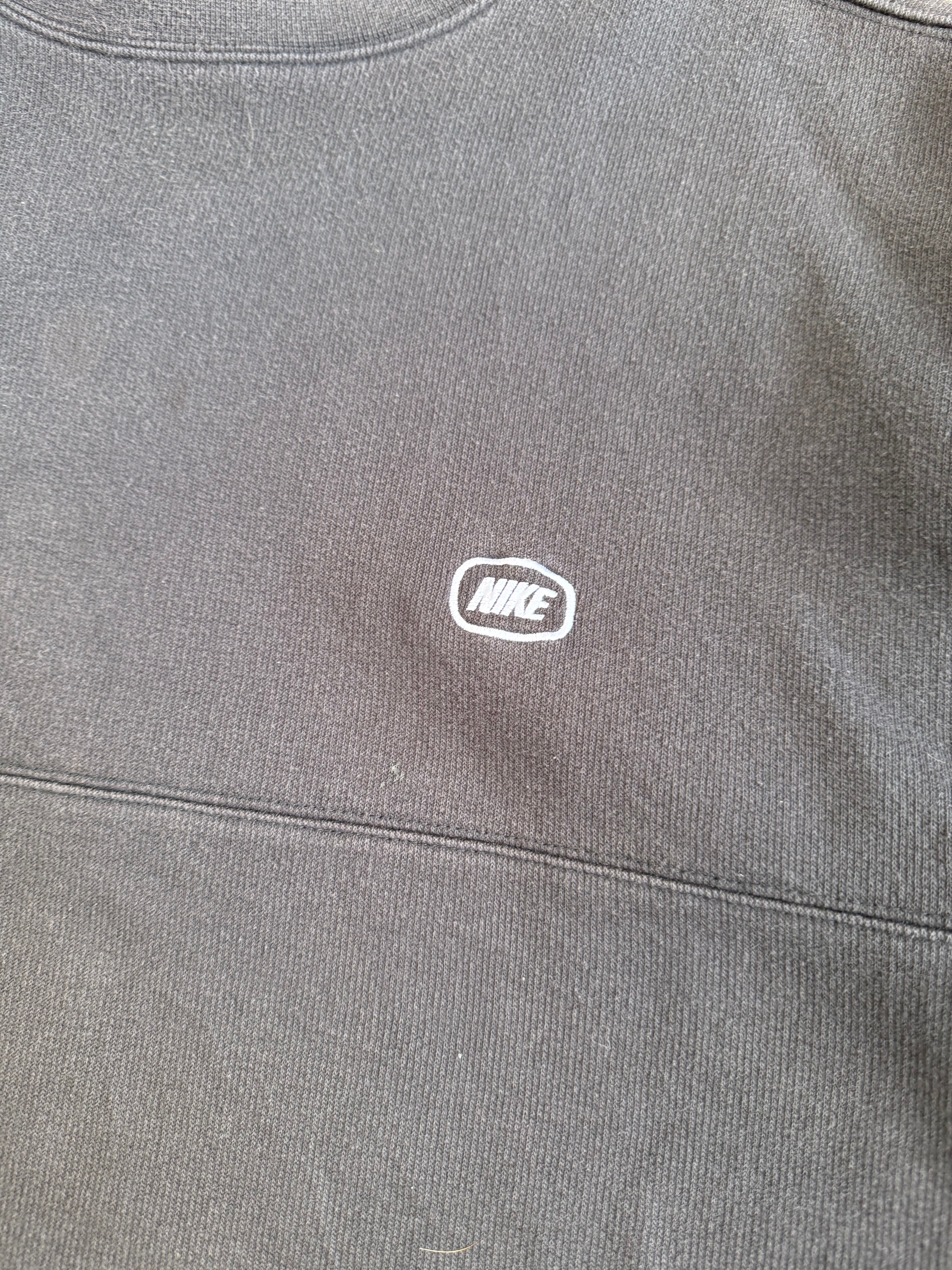 Black Nike Textured Jumper - XXL