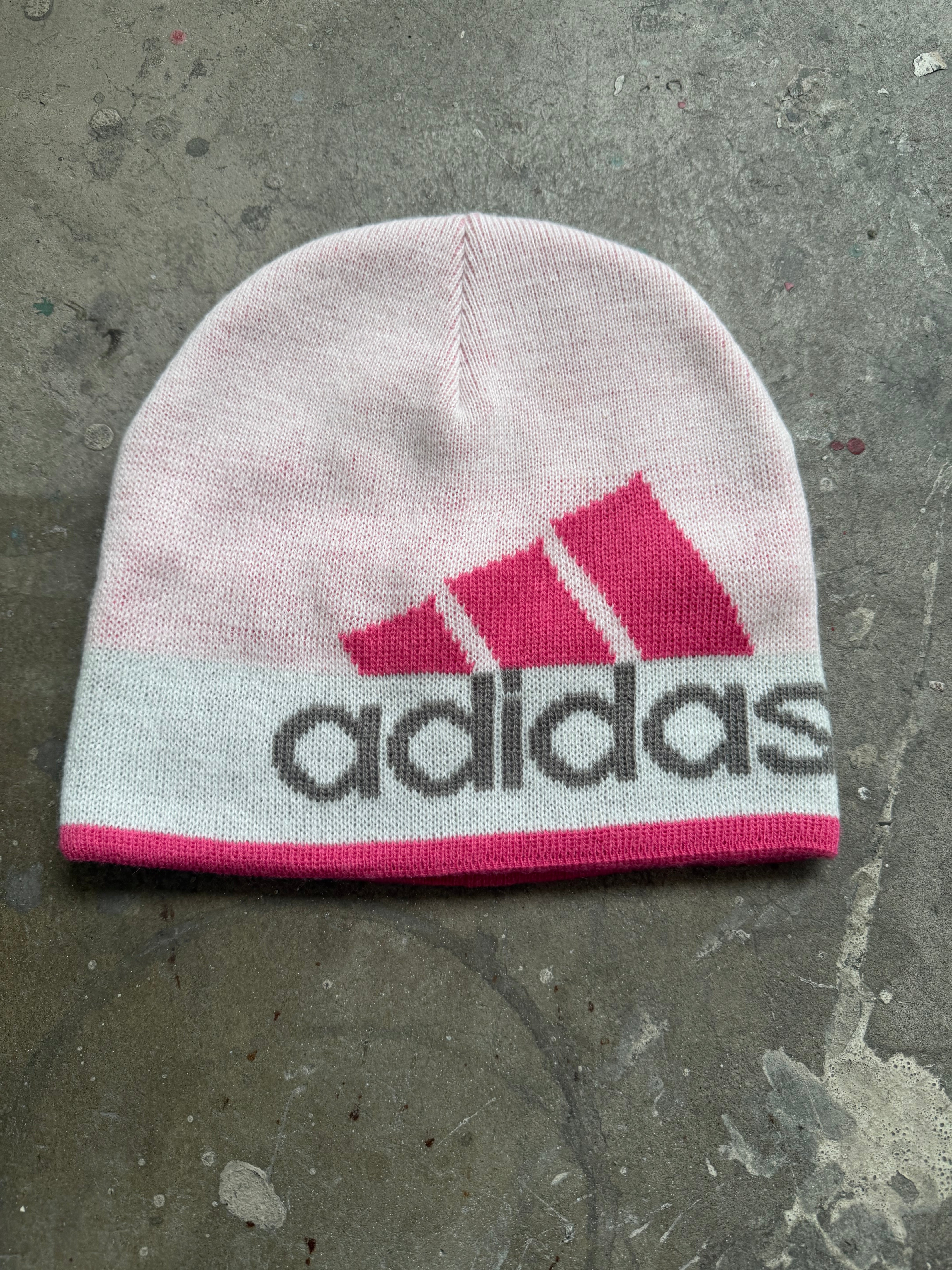Pink Adidas Beanie