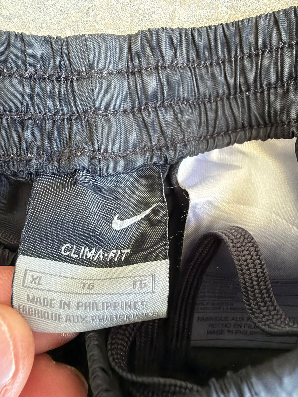 Black Nike Trackpants - XL