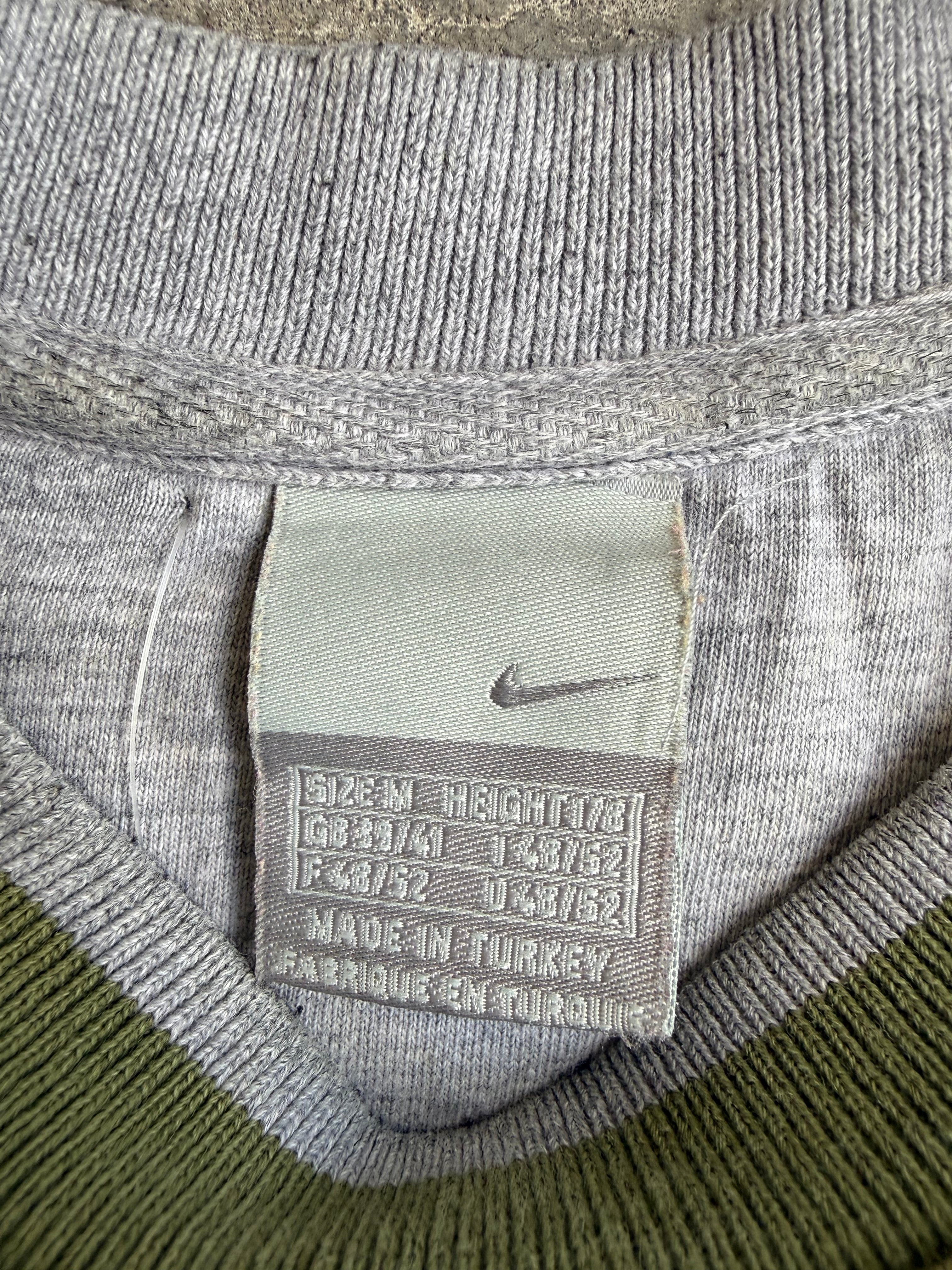 Olive Nike Swoosh Jumper - M