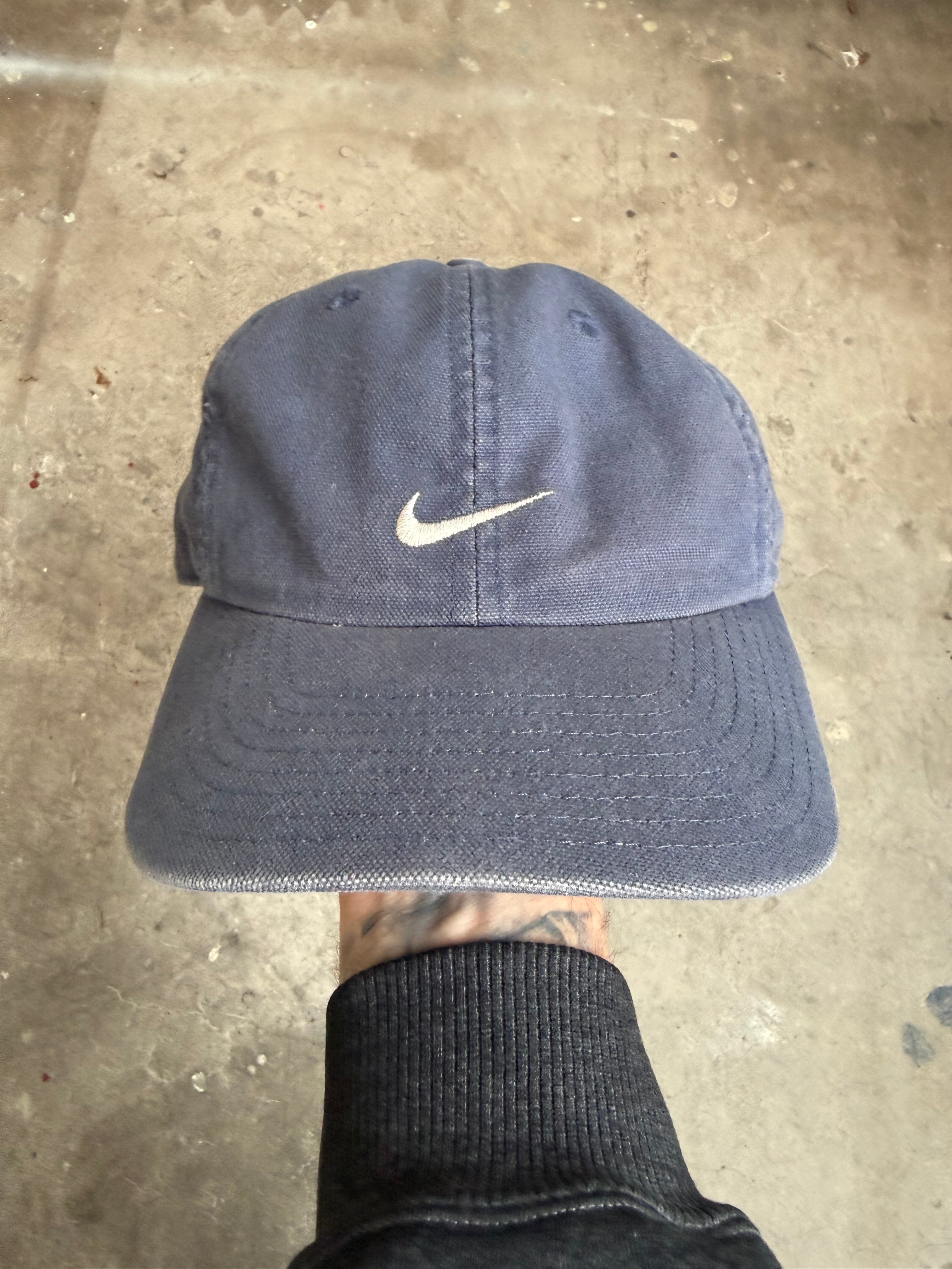 Vintage Blue Nike Cap