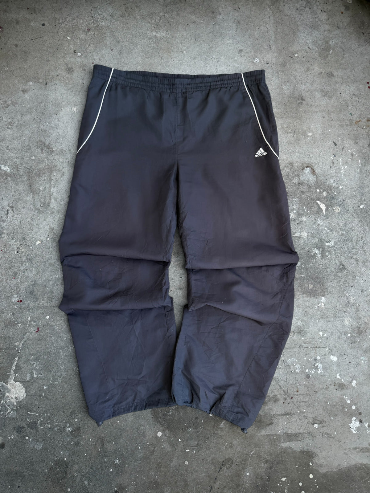 Black Adidas Trackpants - XL