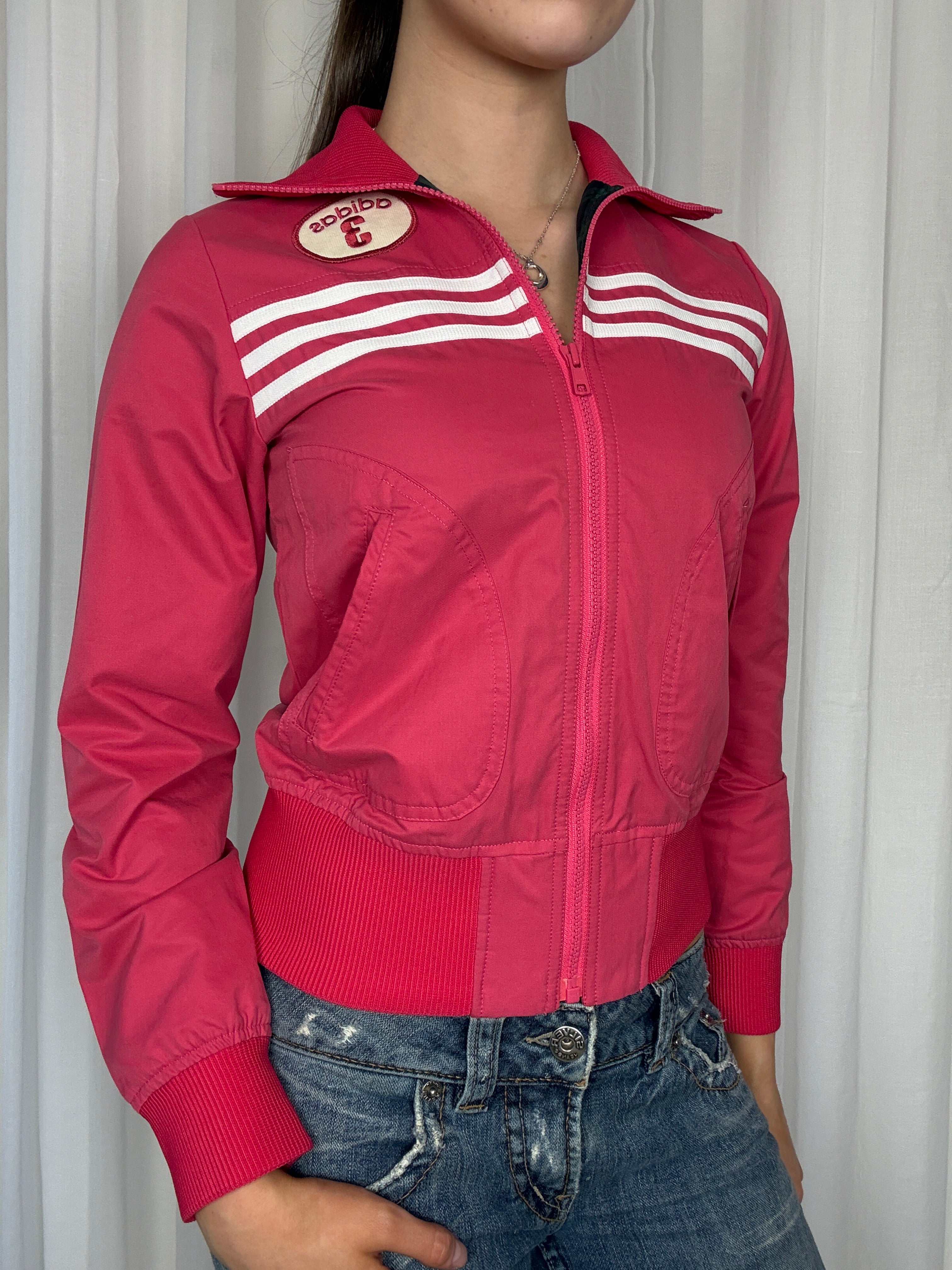 Pink Adidas “3” Jacket - XS