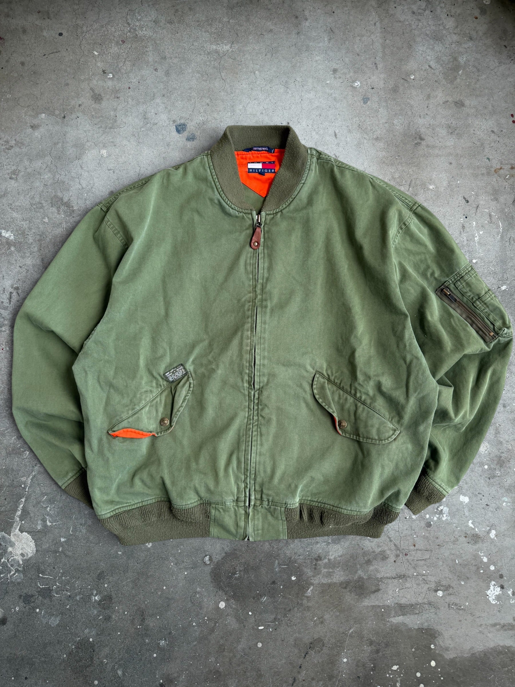 Vintage Tommy Bomber Jacket - L
