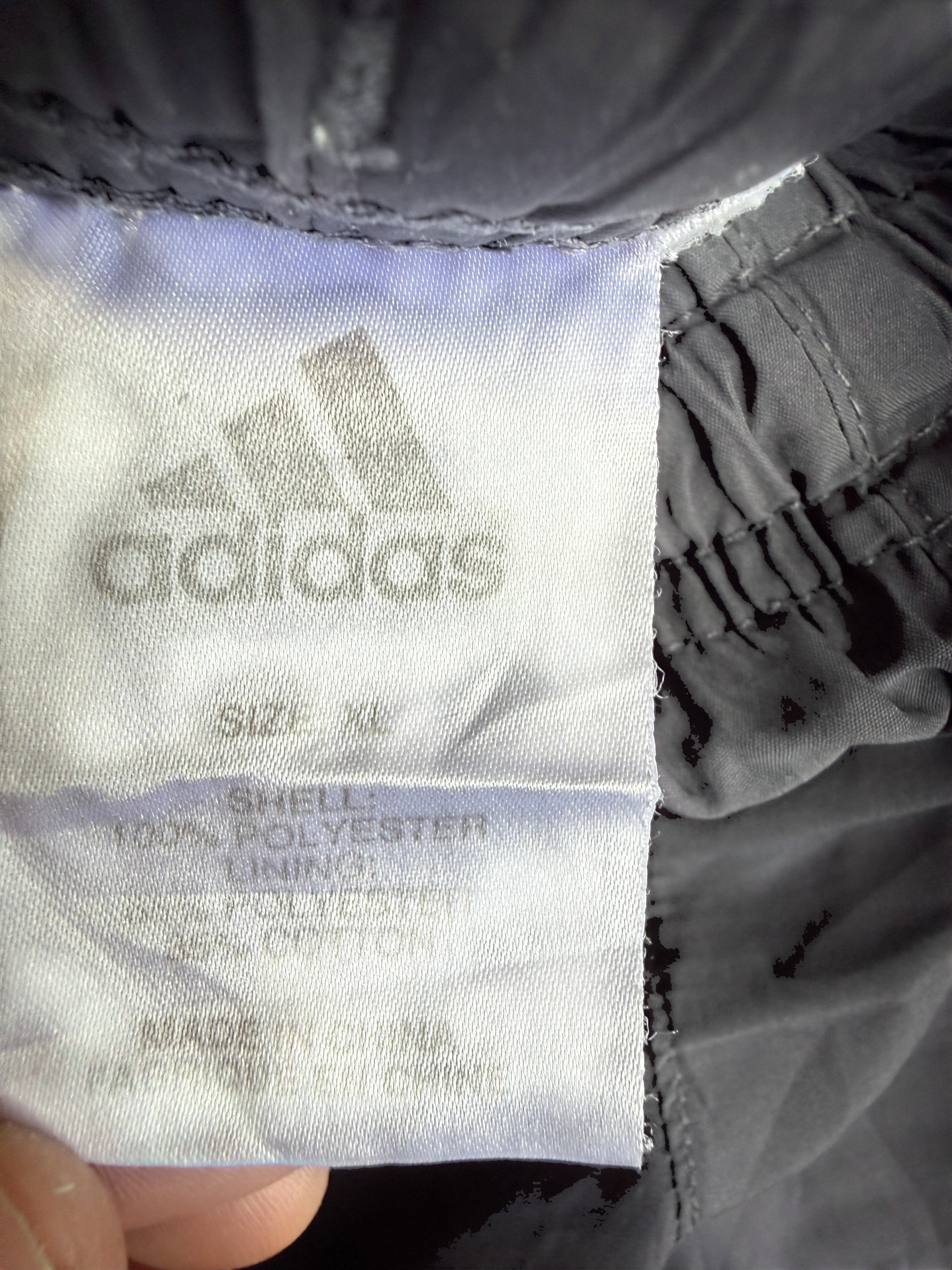 Charcoal Adidas Trackpants - XL