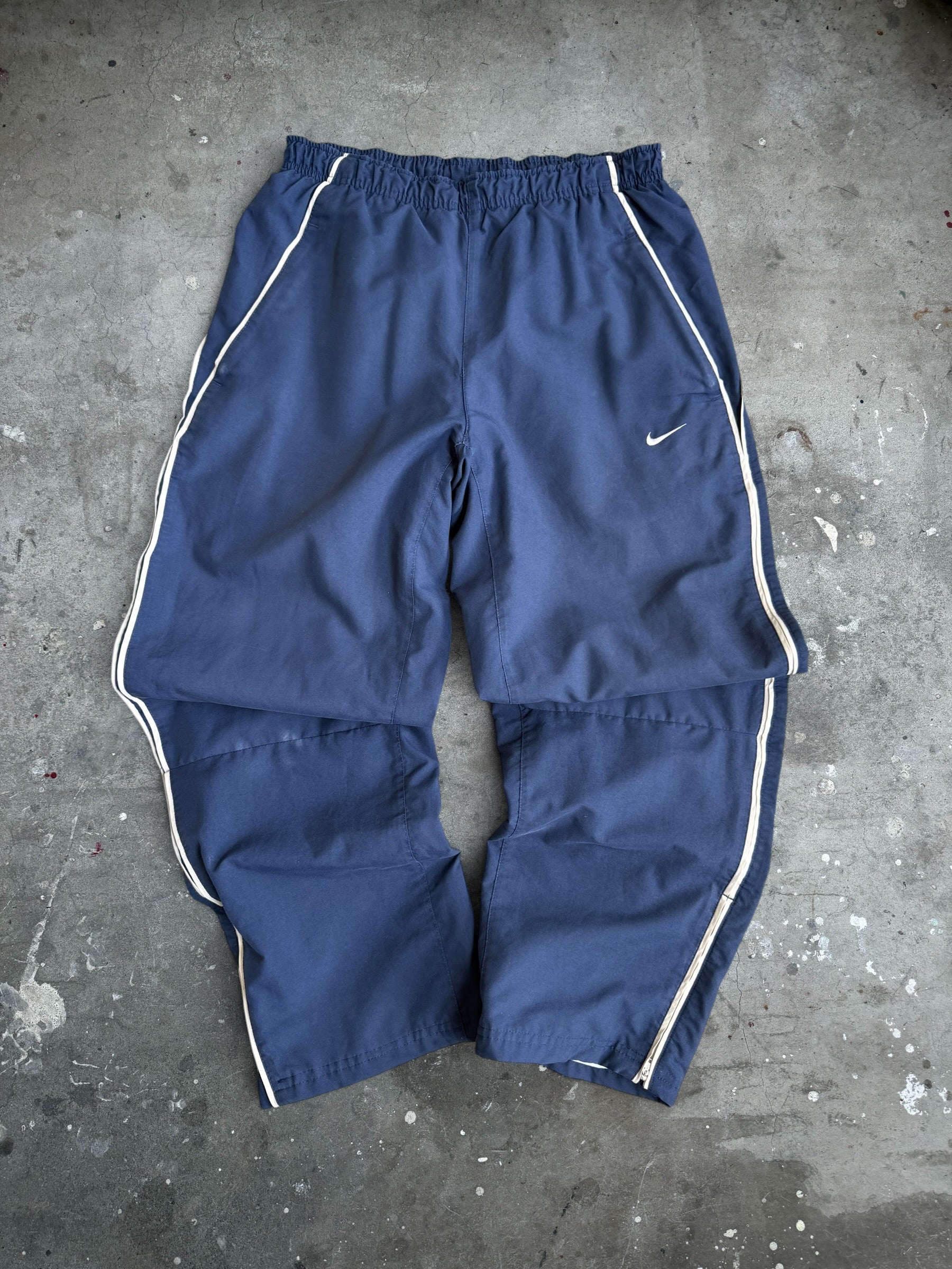 Navy Nike Trackpants - S