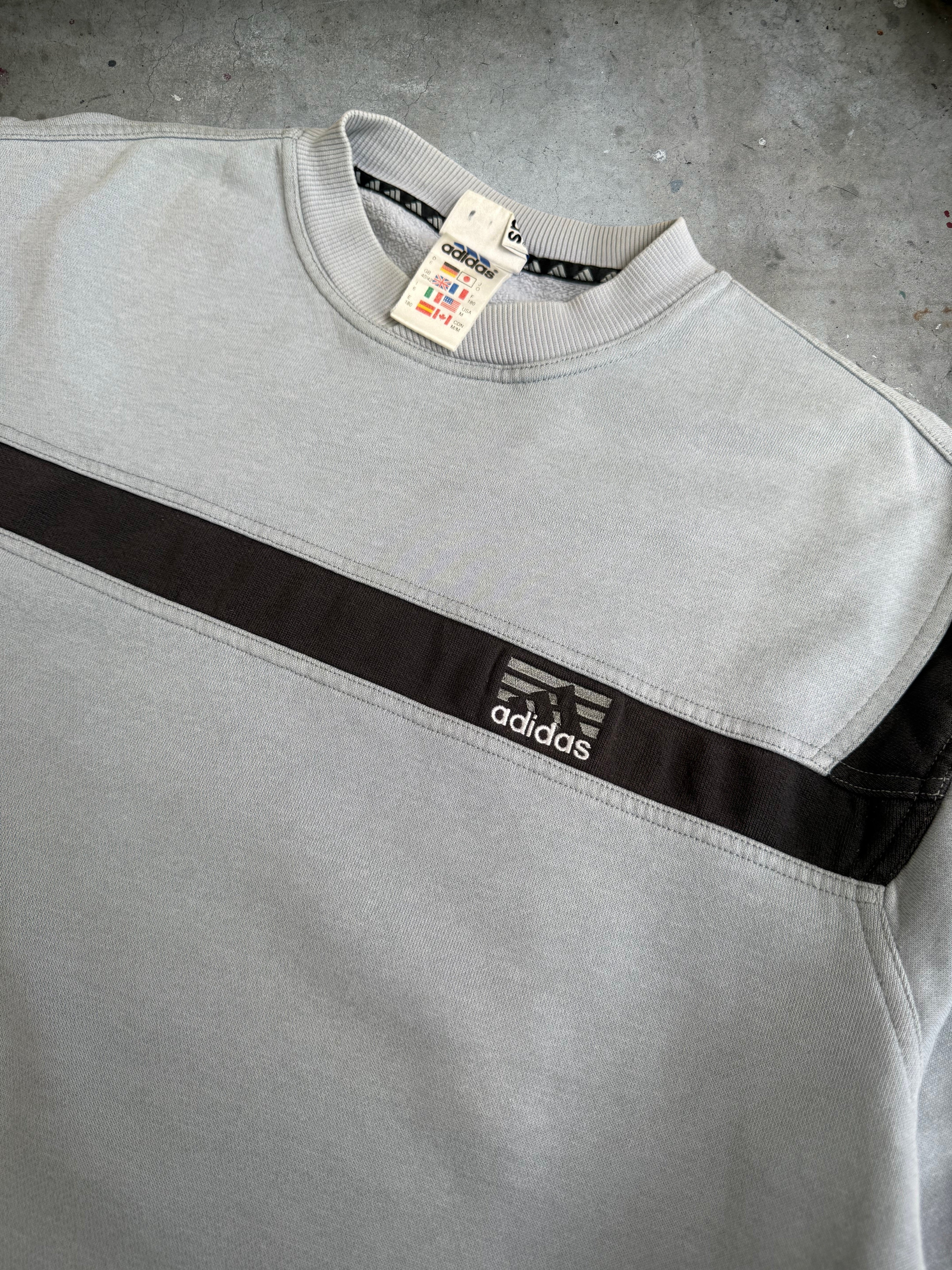Baby Blue Adidas Jumper - M