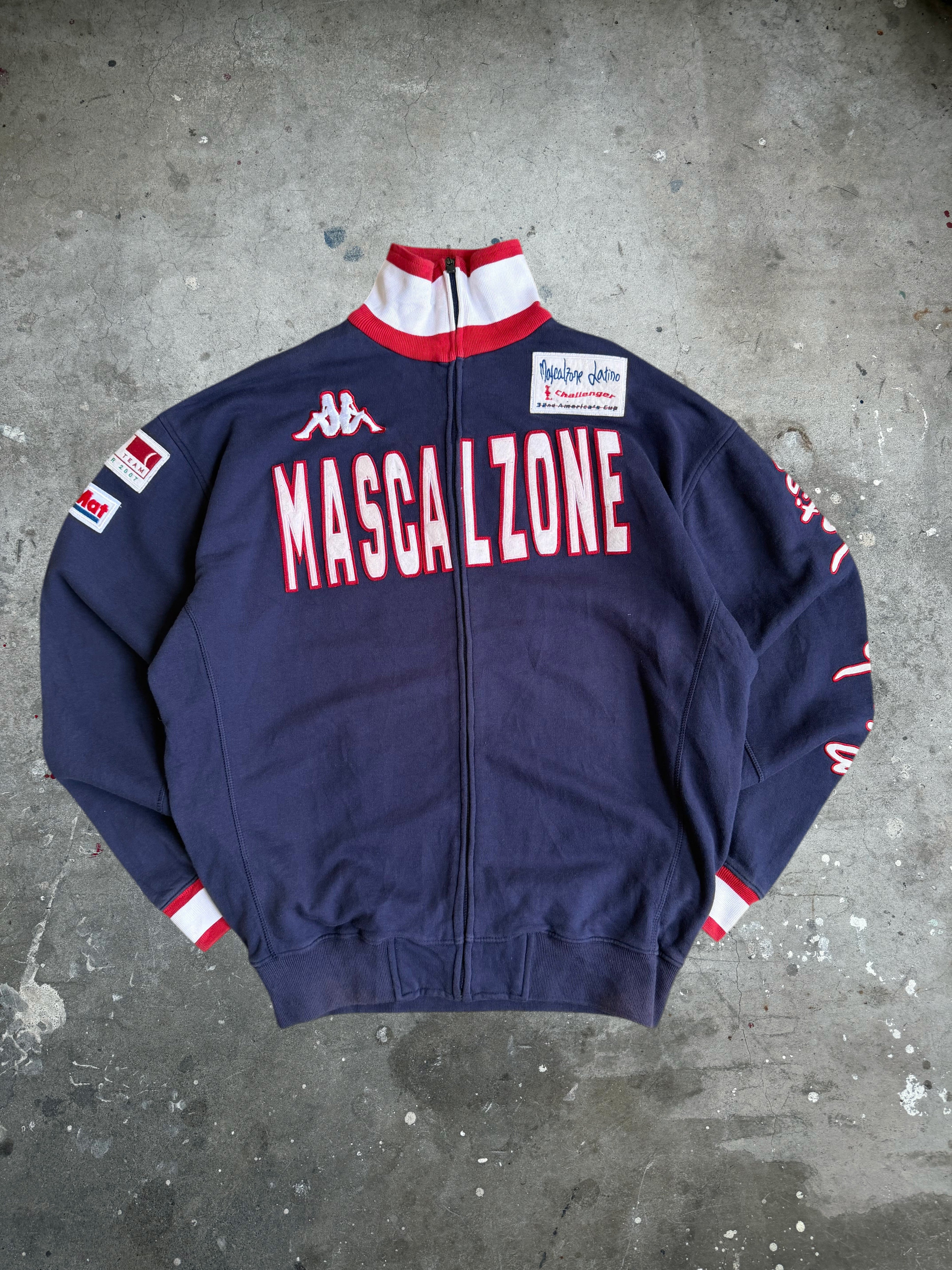 Mascalzone Kappa Zip Up Jumper - XXL