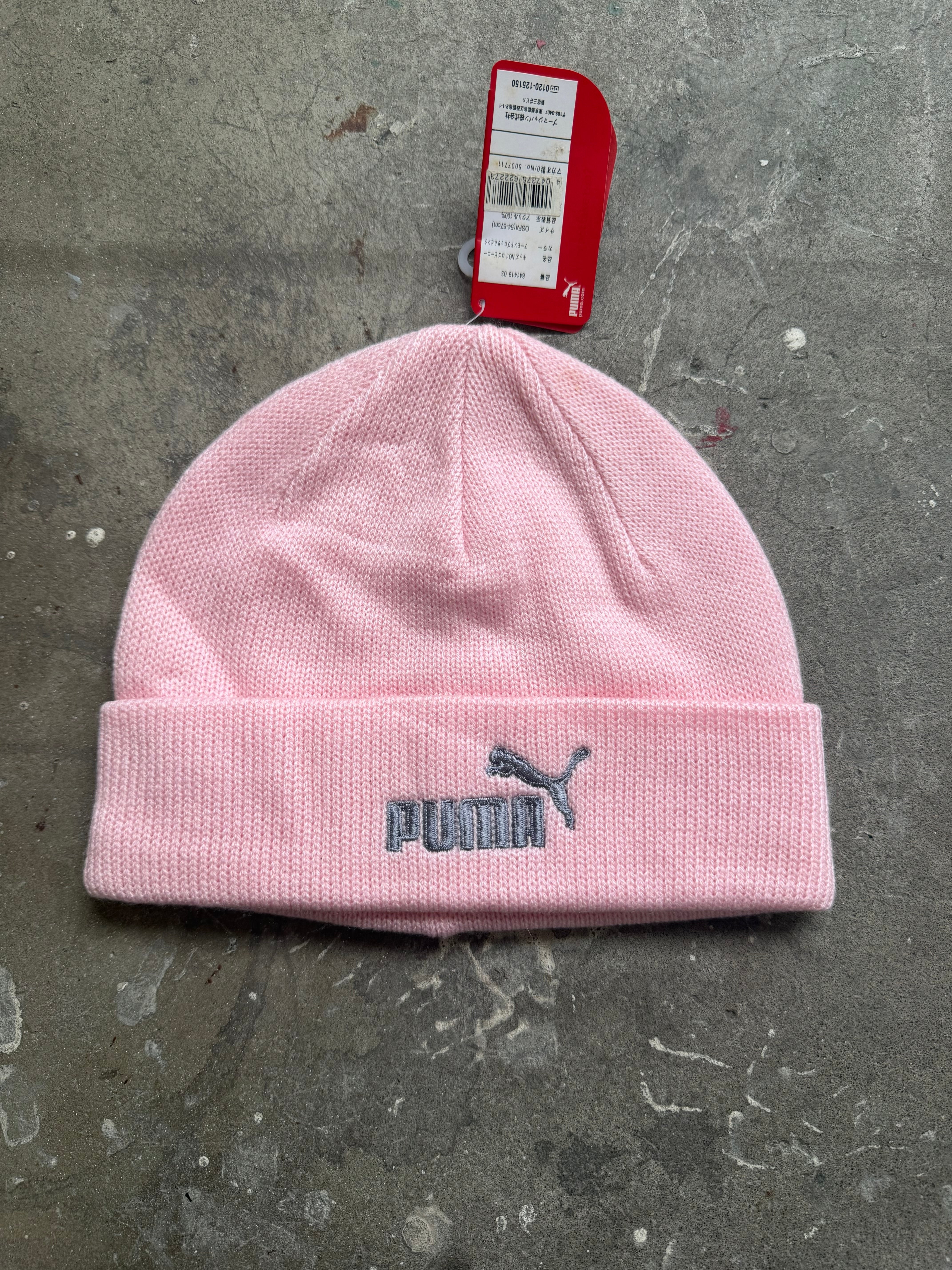 Pink Puma Beanie