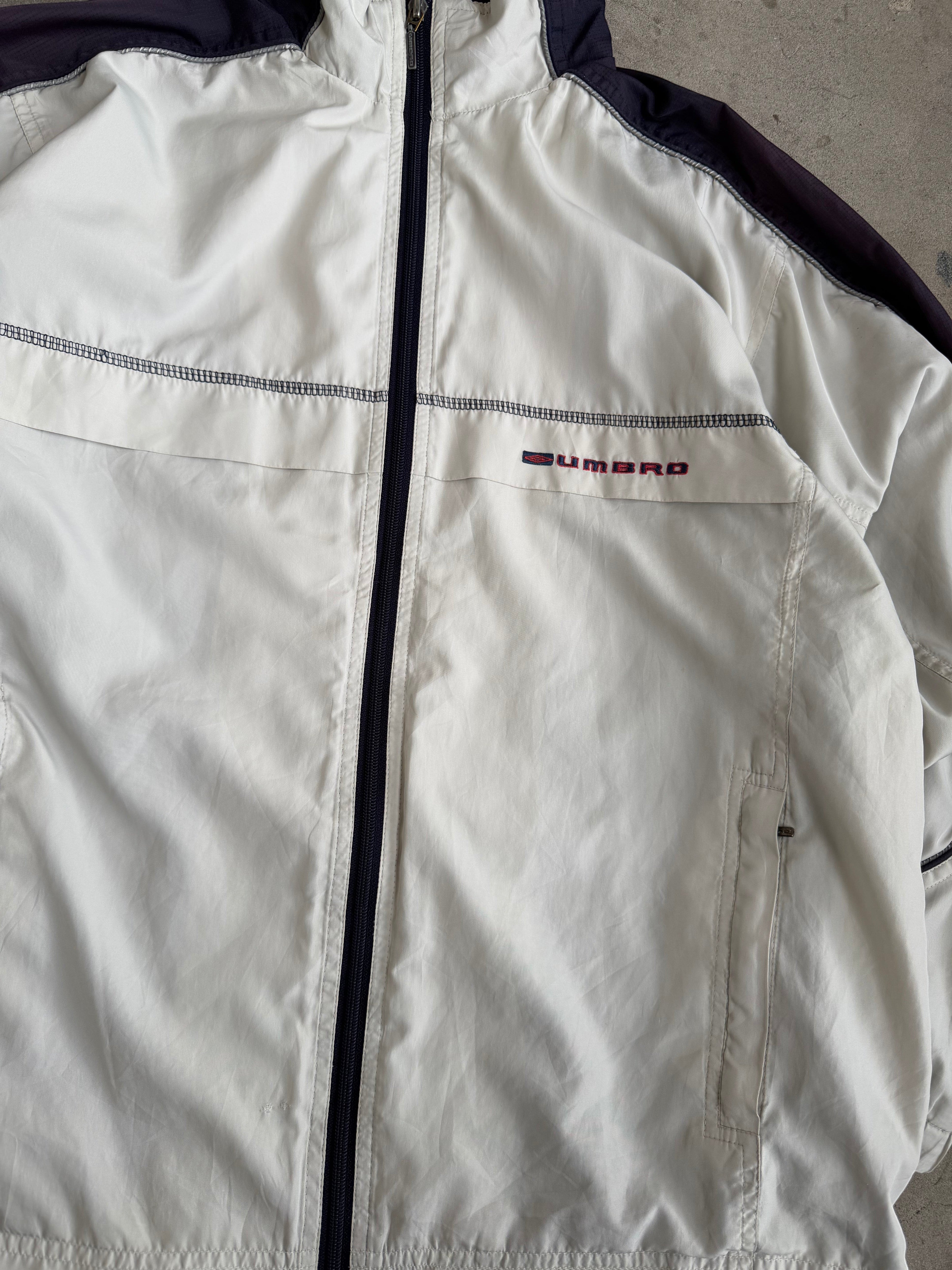 Beige Umbro Spray Jacket - S