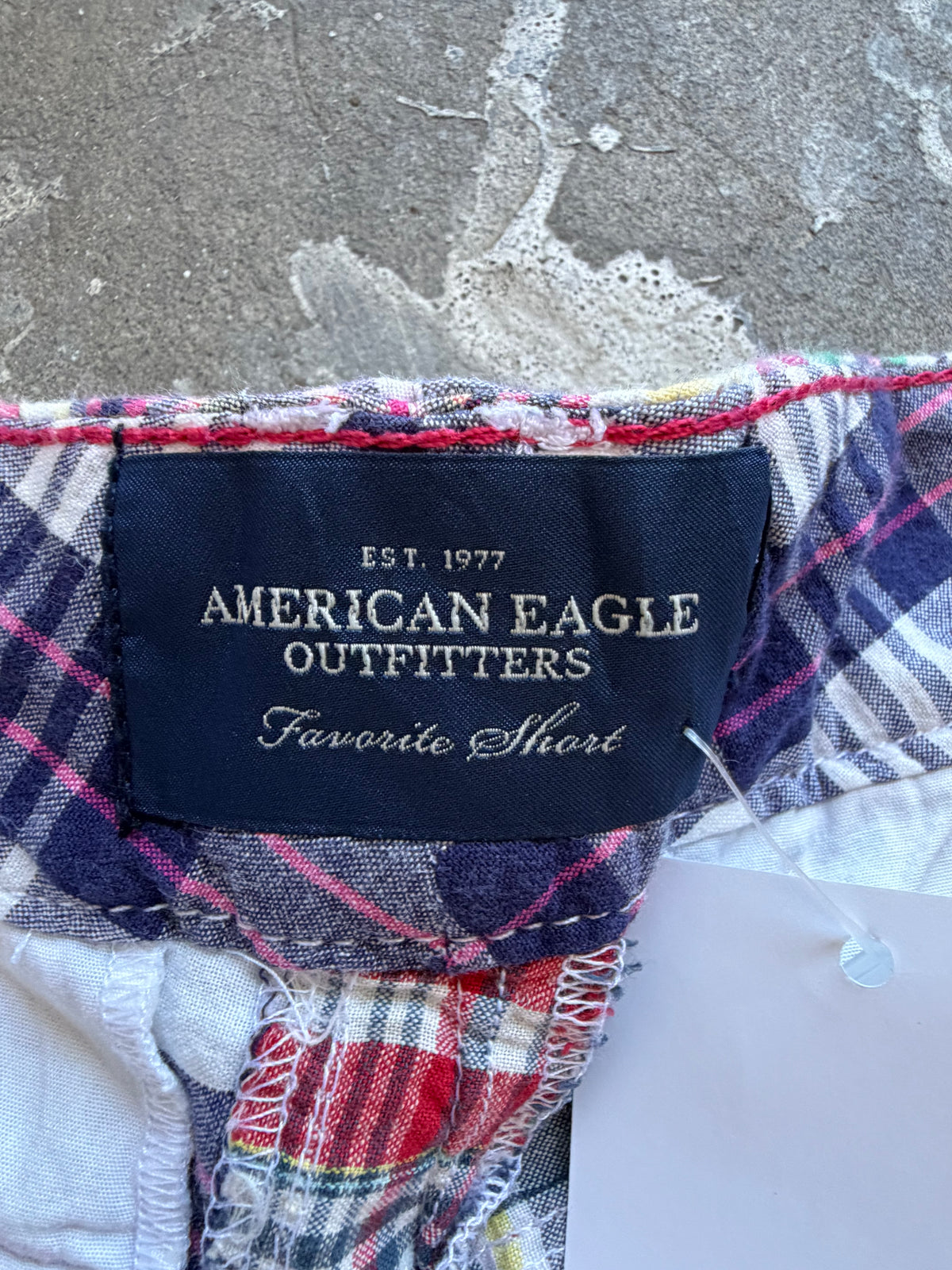Multi Coloured Plaid Shorts