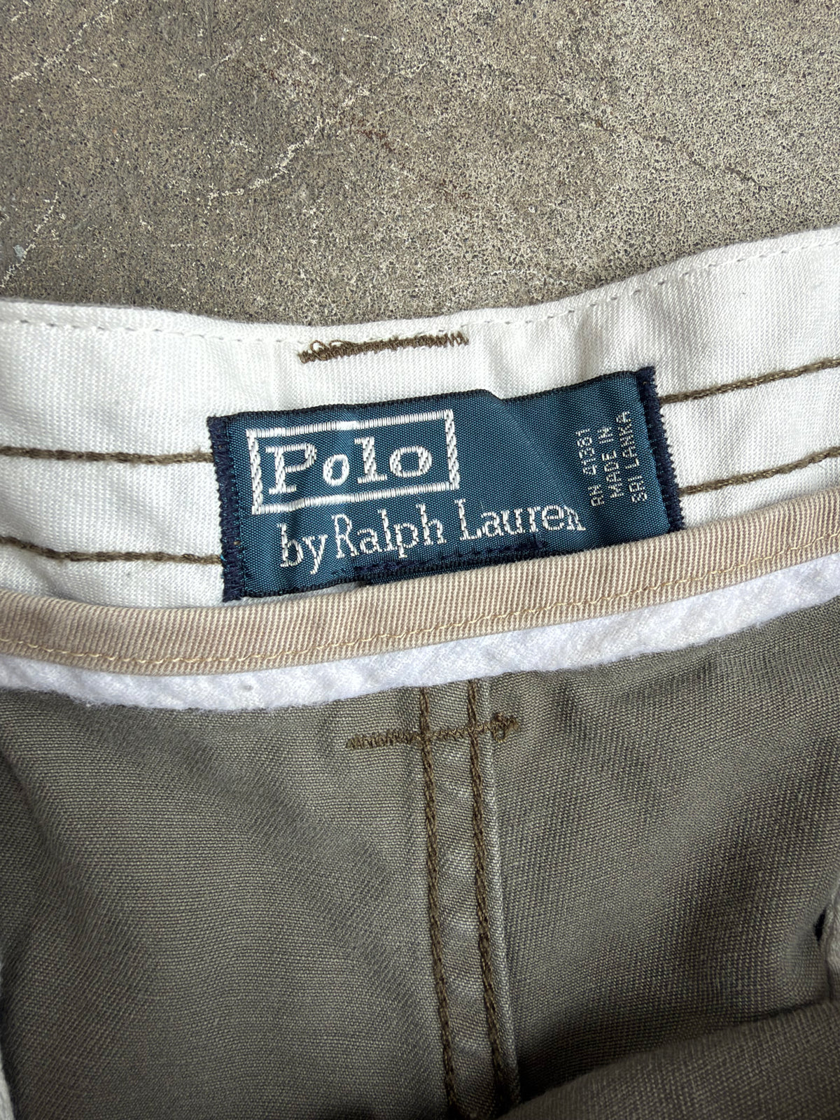 Olive Ralph Lauren Cargo Shorts - 38”