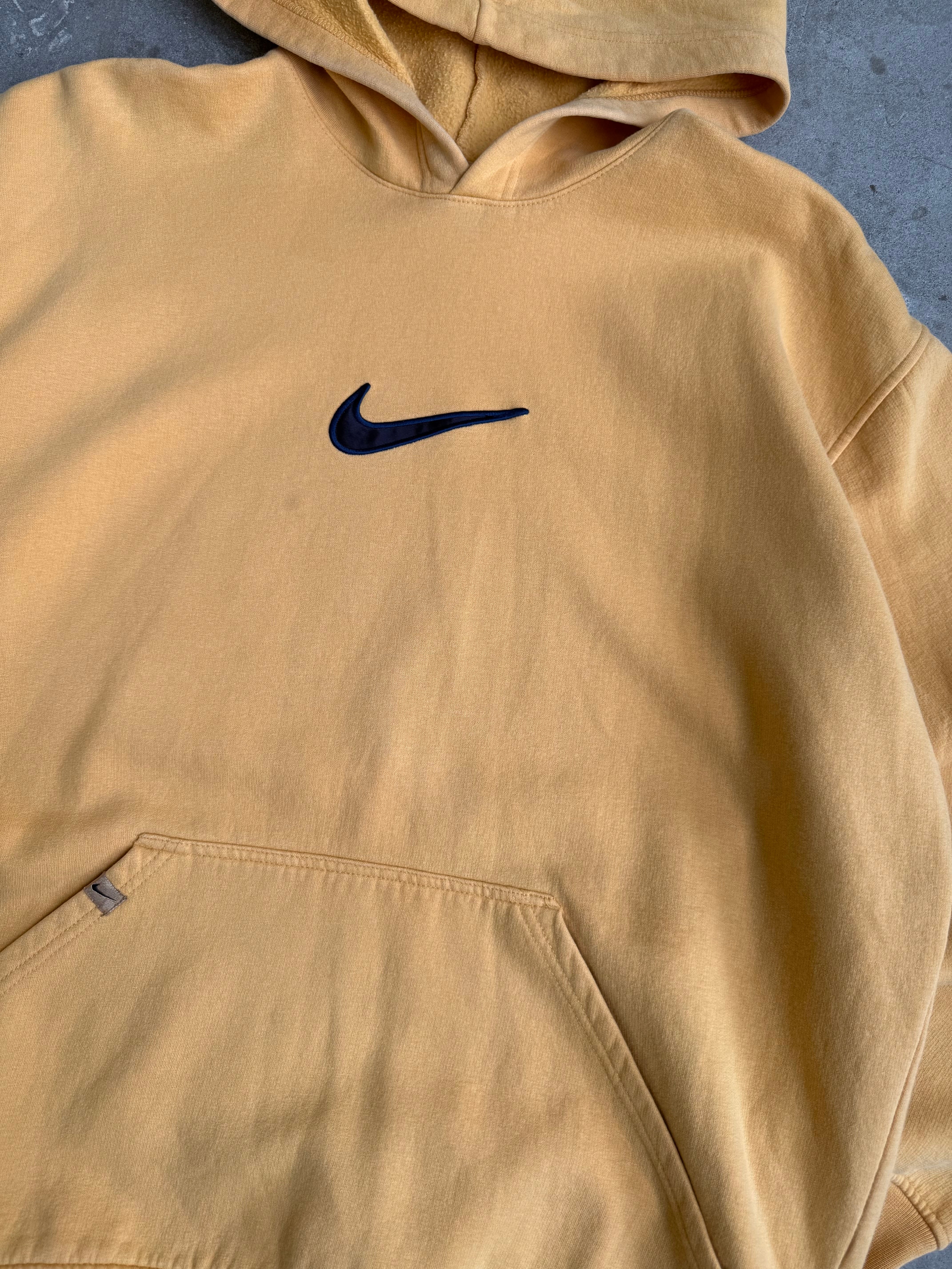 Yellow Nike Hoodie - XL