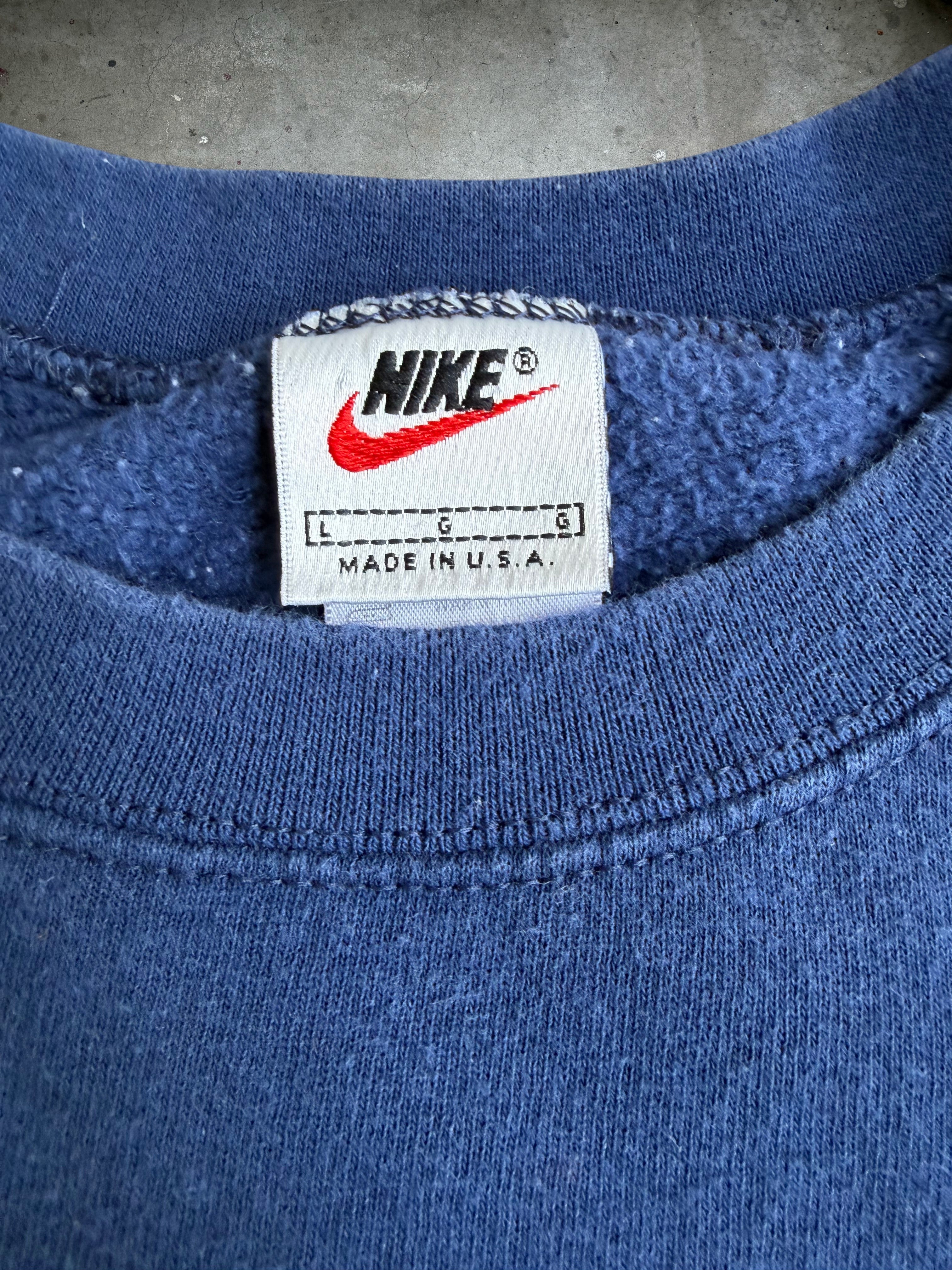 Navy Nike Town Jumper - L