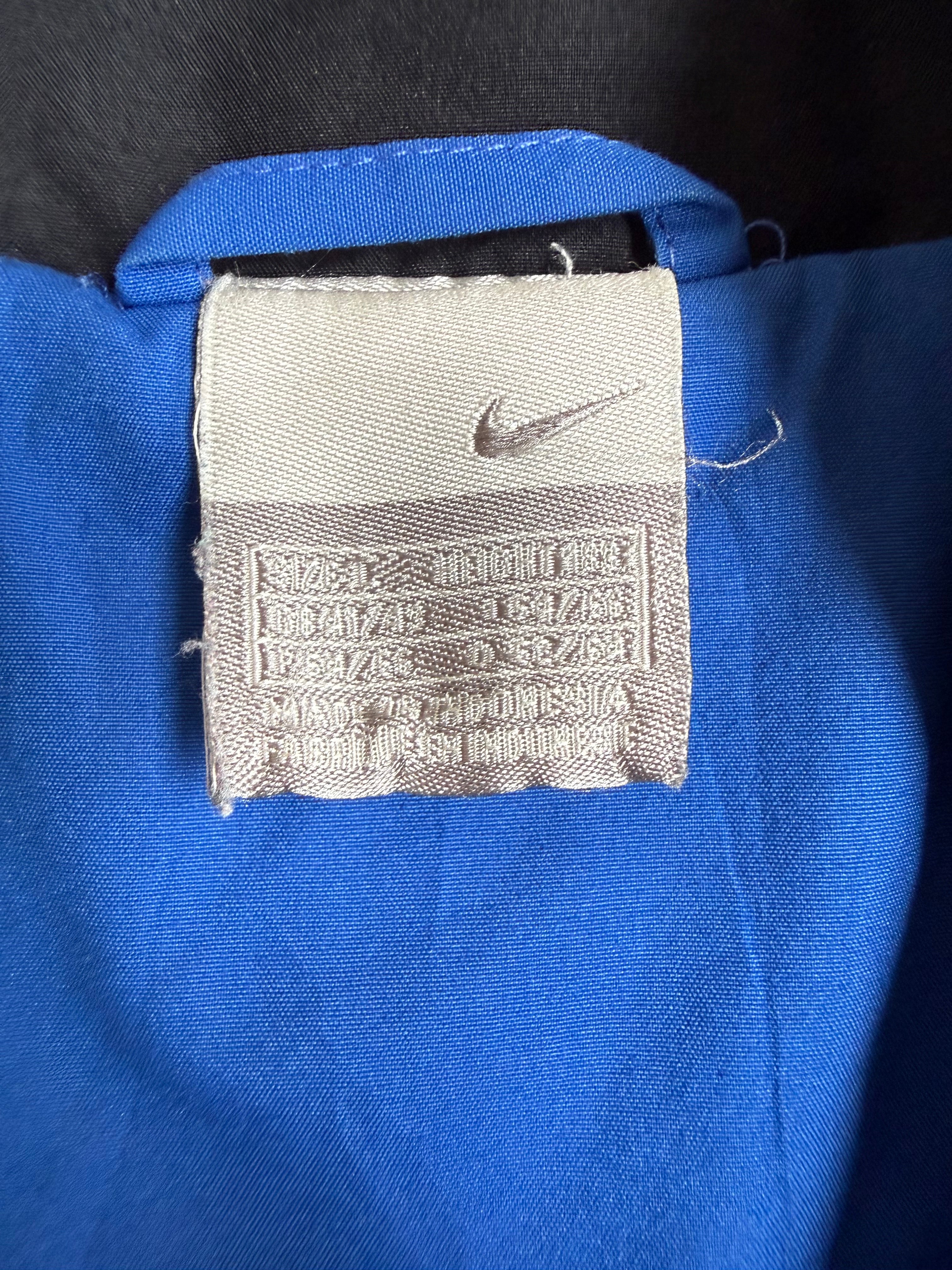 Blue Nike Spray Jacket - L