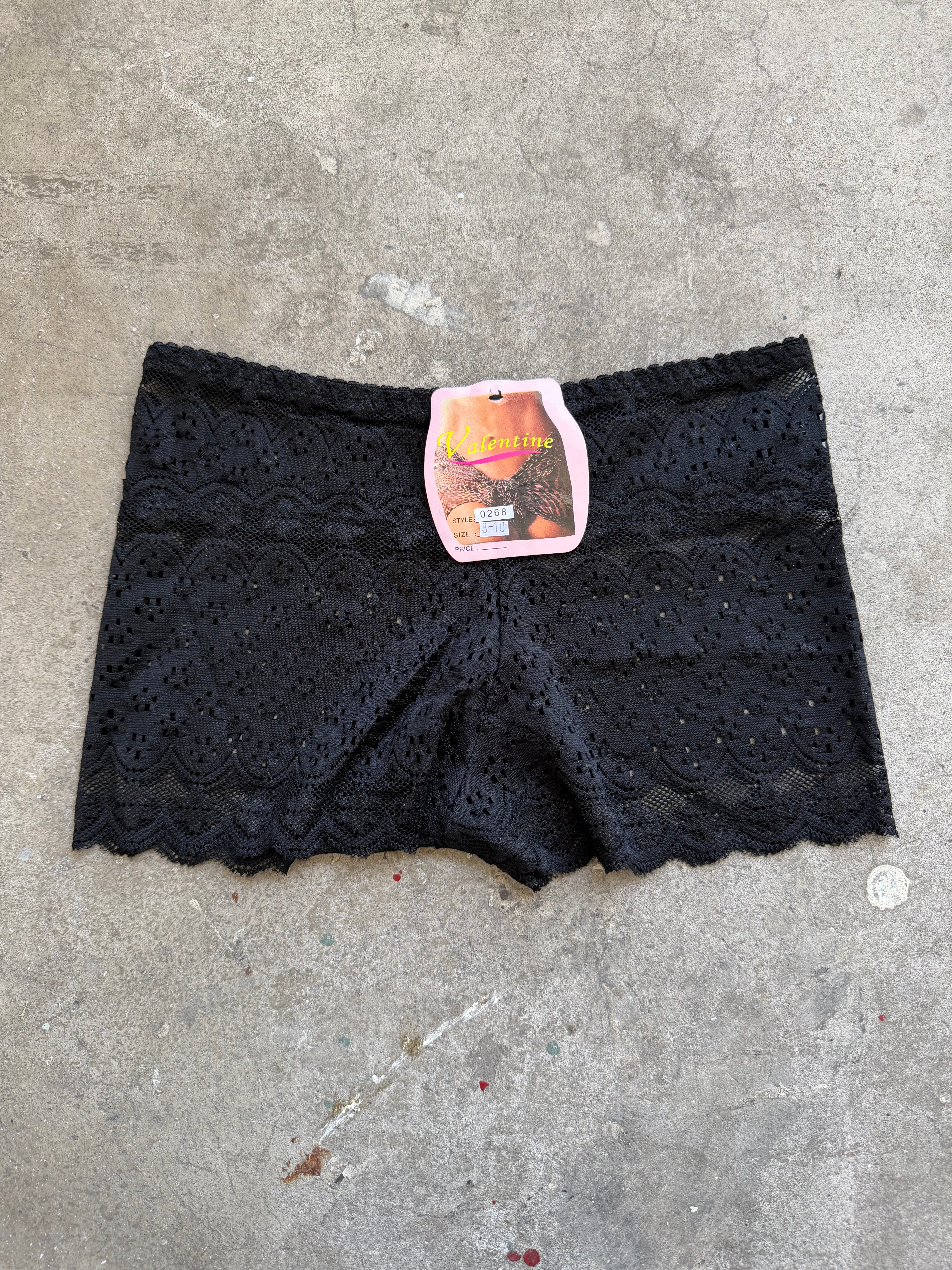 Micro Lace Shorts - Black